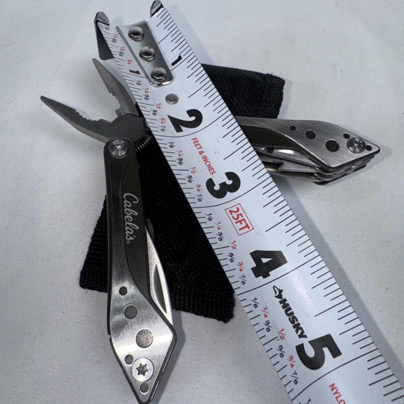 Cabela’s Mini 3in Multi Tool With Case Pocket Knife Utilitarian Hunting
