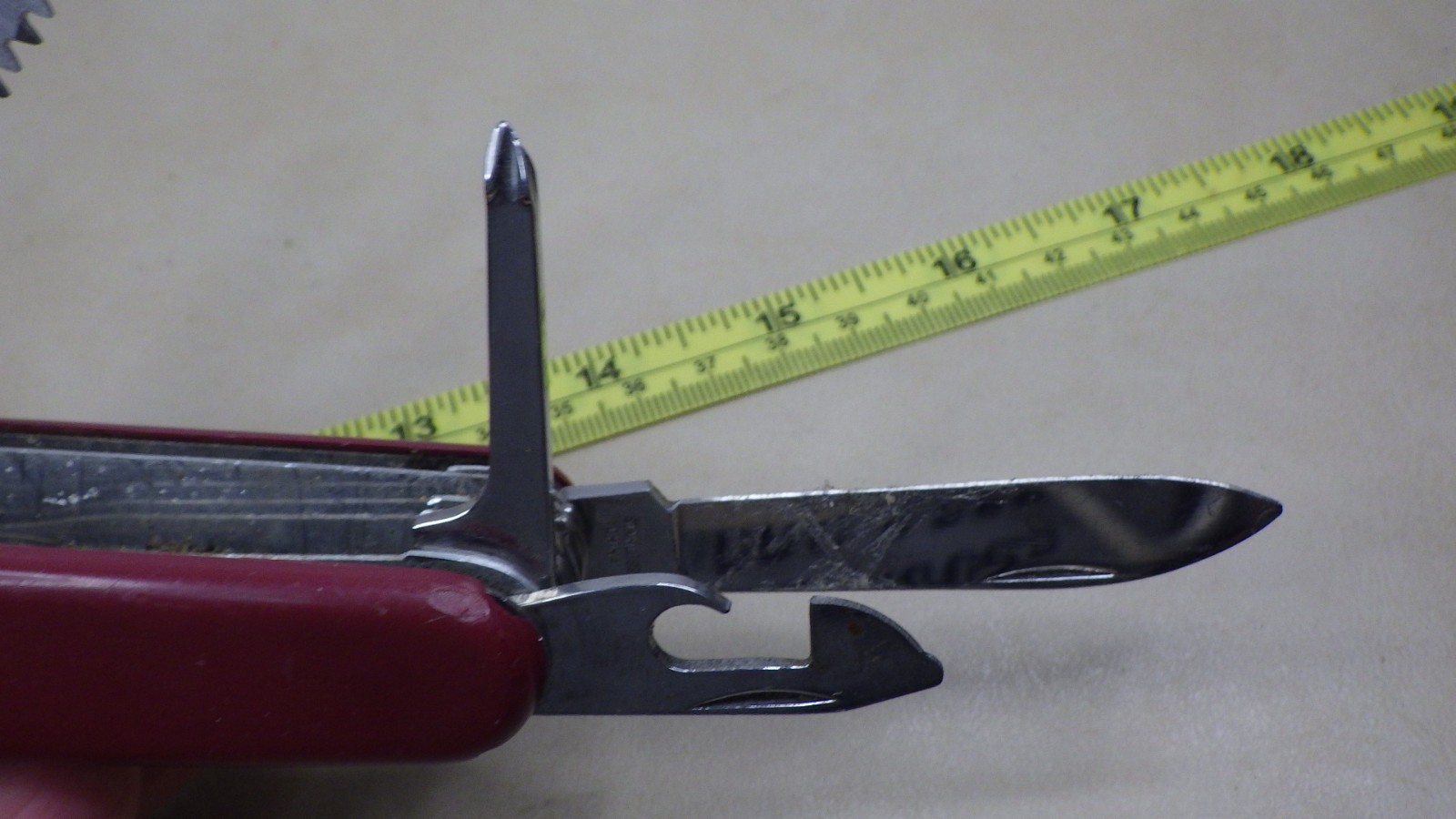Vintage Diamond Superior Multi Tool Pocket Knife Swiss Army Style w/ Screwdriver