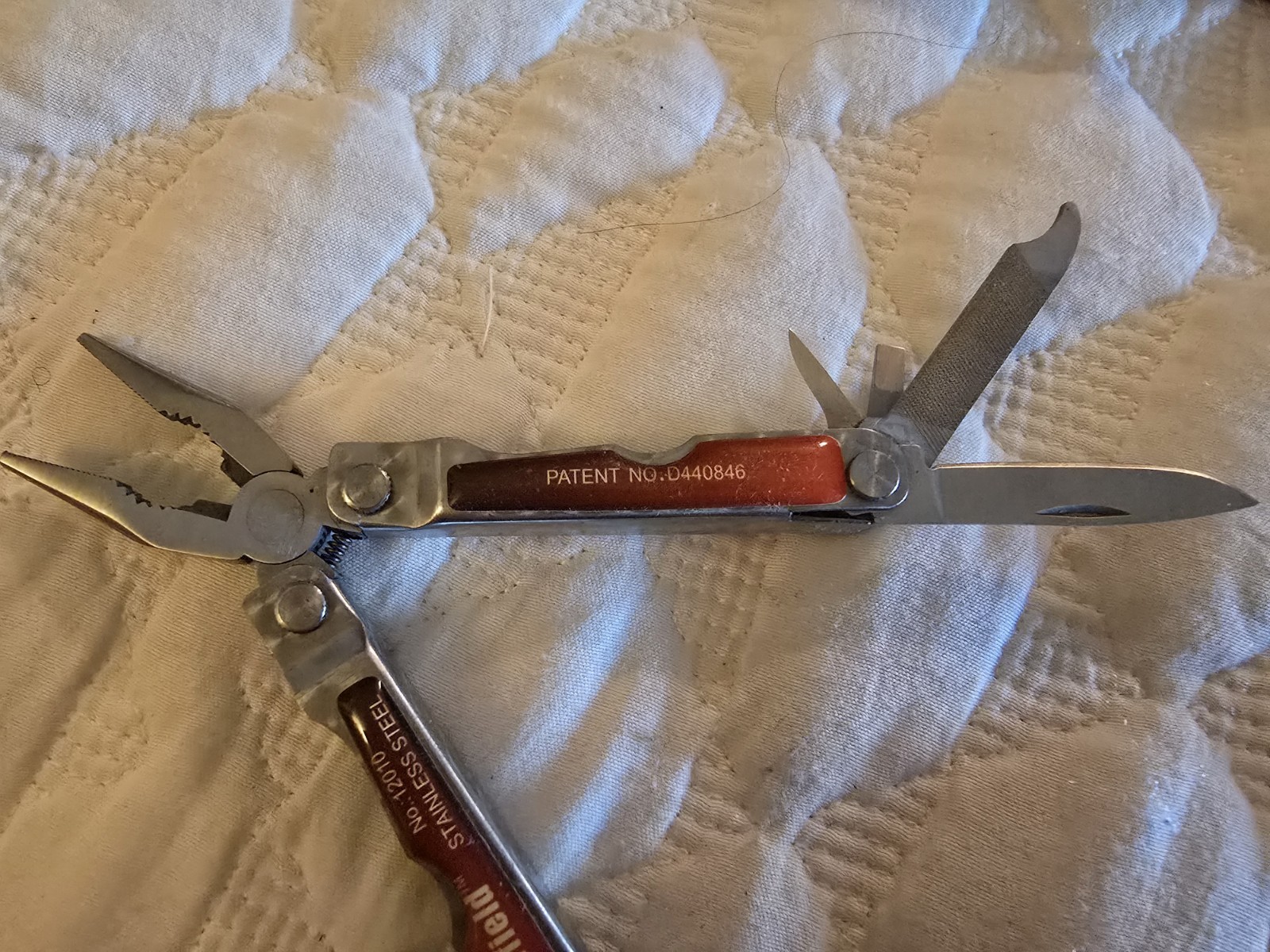 Sheffield Multitool Set 4 Piece Missing 2 Pieces Stainless Steel Original Box