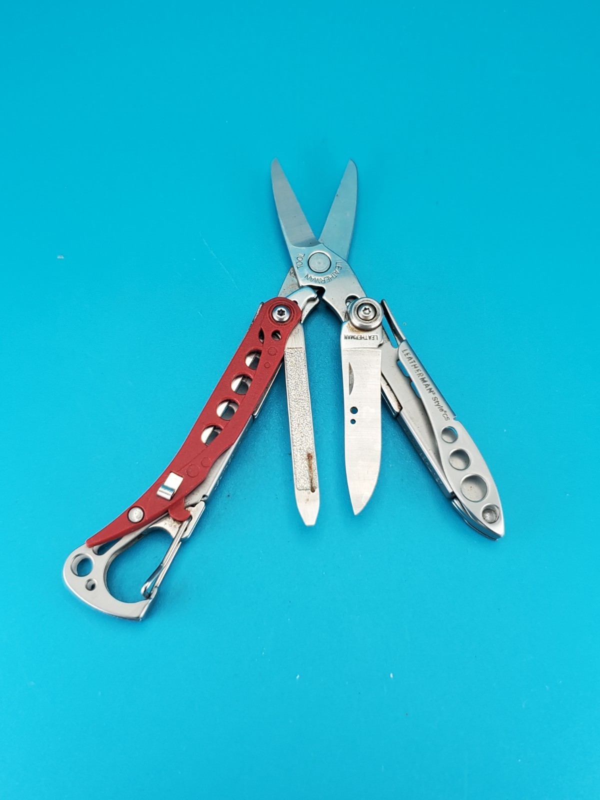 Leatherman Style CS Red Multi-Tool! FAST SHIPPING!