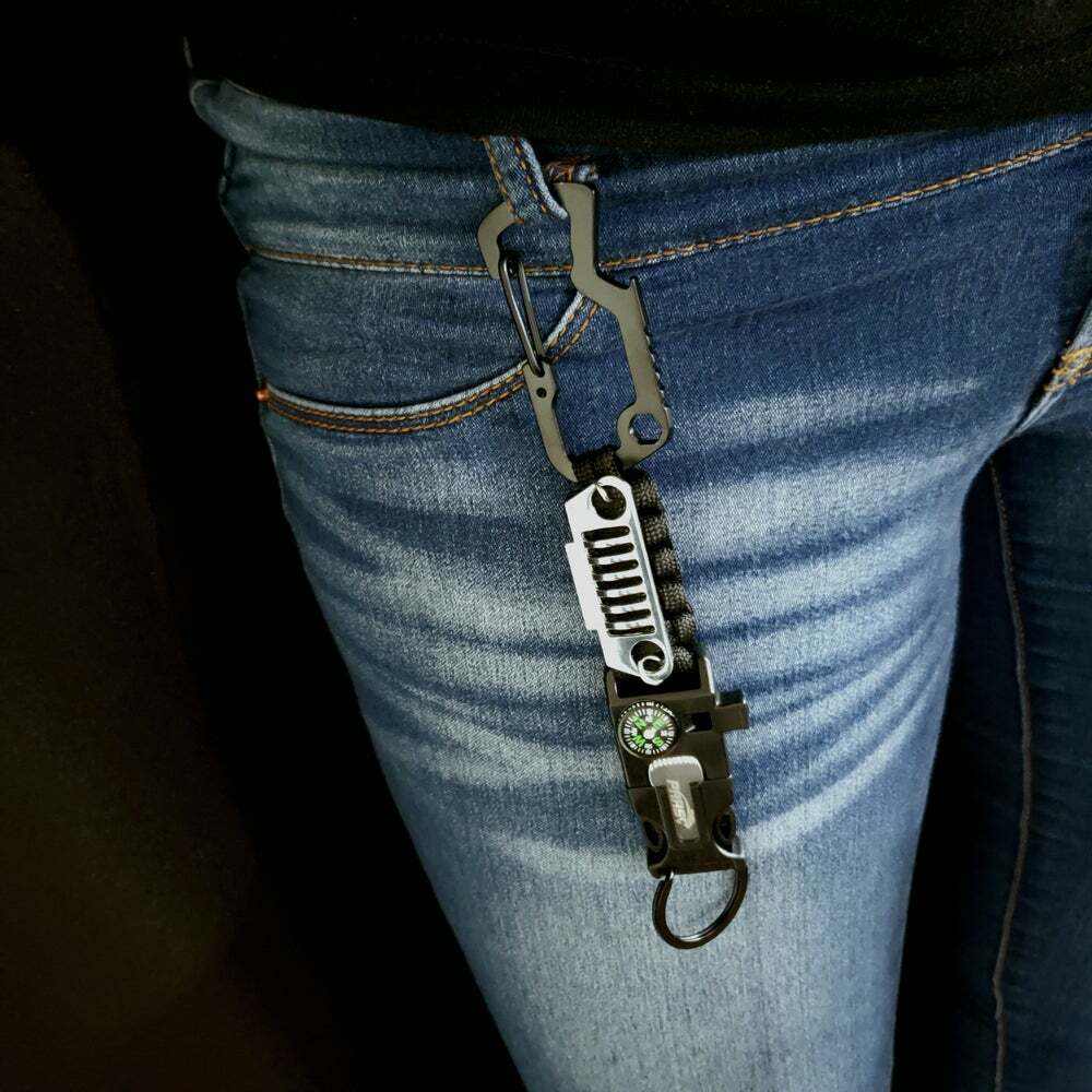 Life Saving Piston Key Chain for Car & Survival