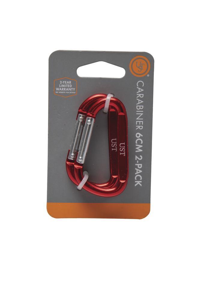 60lb. D-Ring Carabiner 2 Pack – Ships as Assorted Colors (NOT FOR CLIMBING)