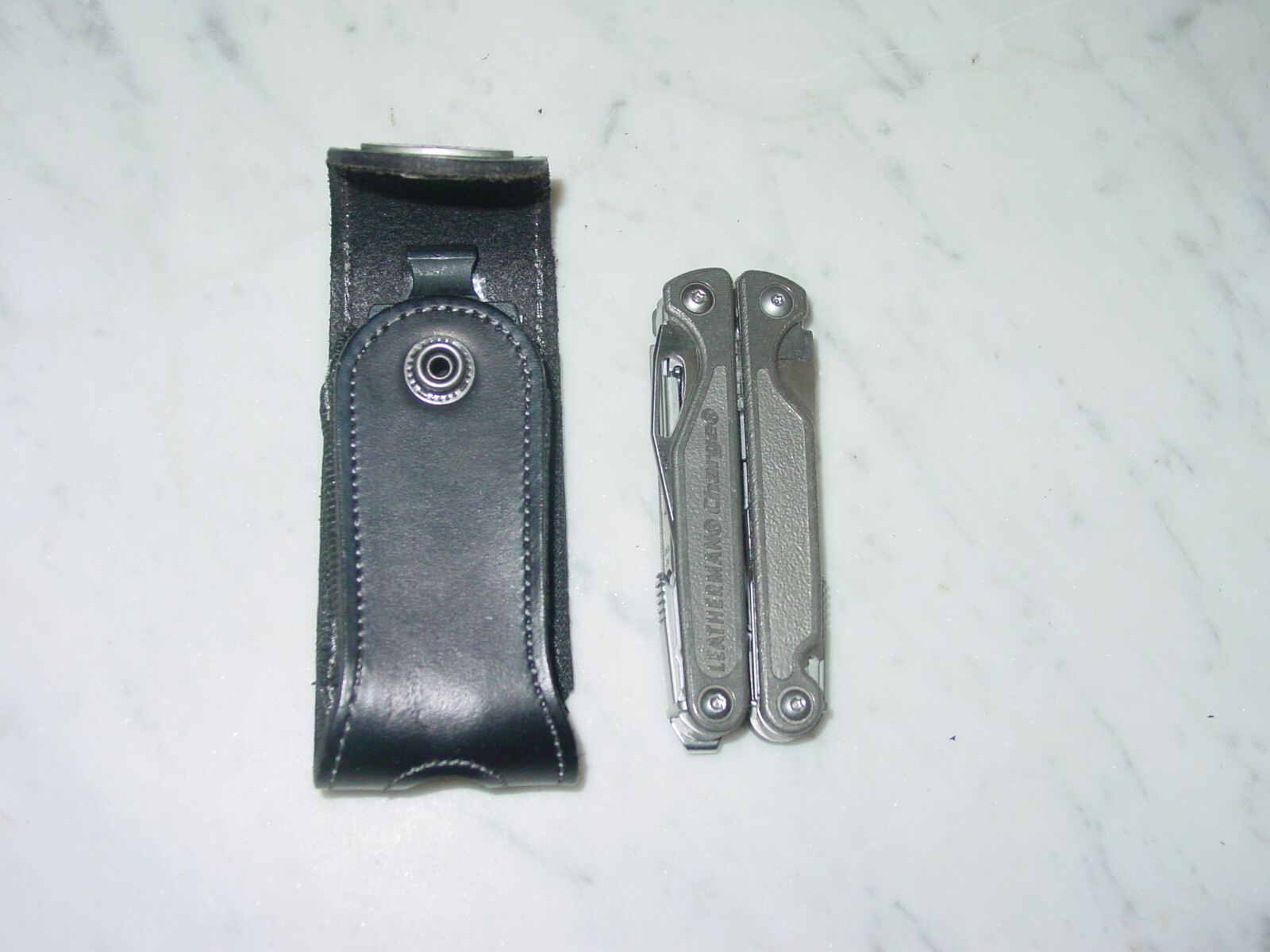 Leatherman Charge Ti 154CM Blade Leather Sheath Multi-Tool Retired