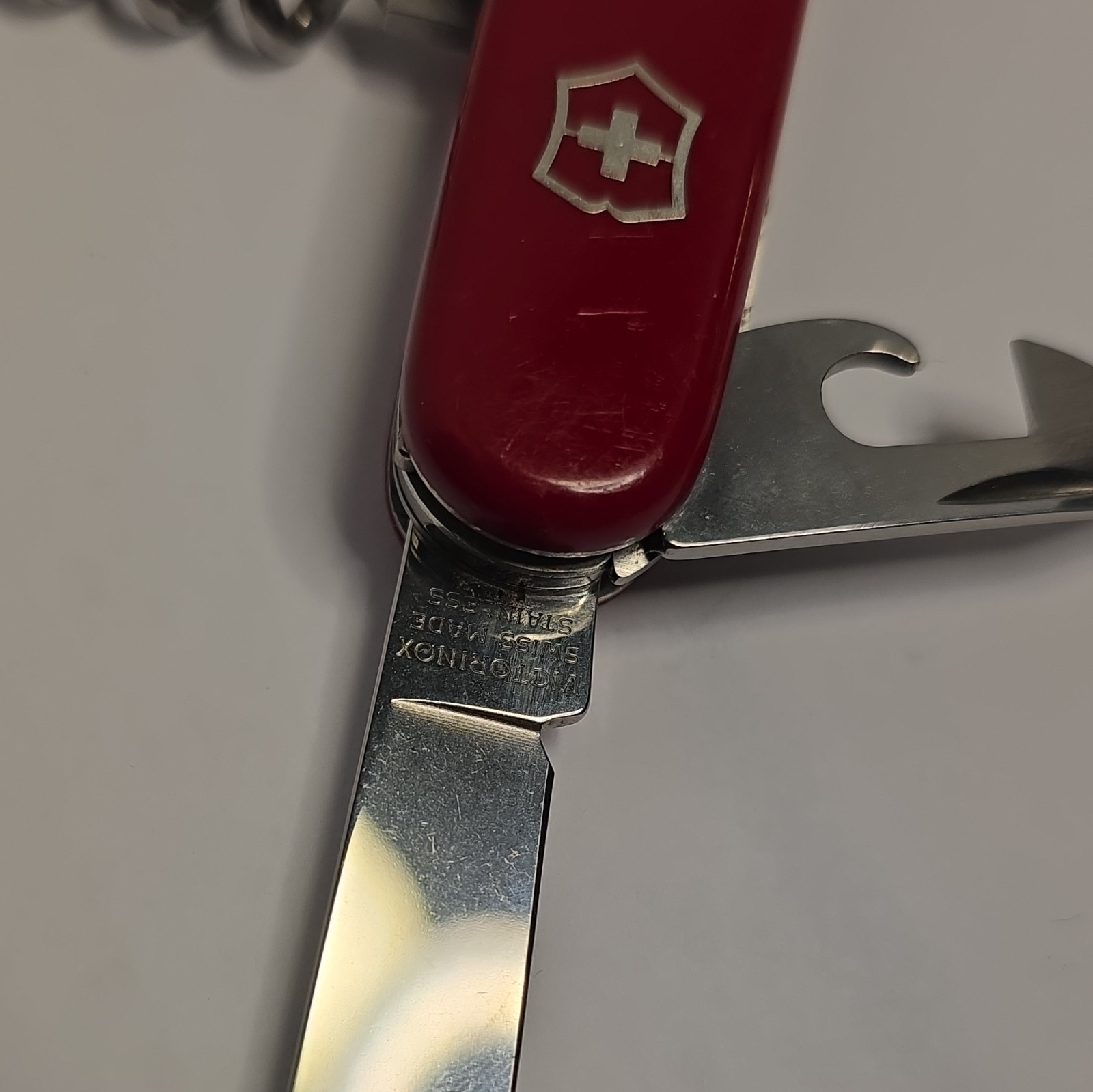 Victorinox Swiss Army Tinker Small Red Multi-Tool Knife Corkscrew Openers 7-Tool