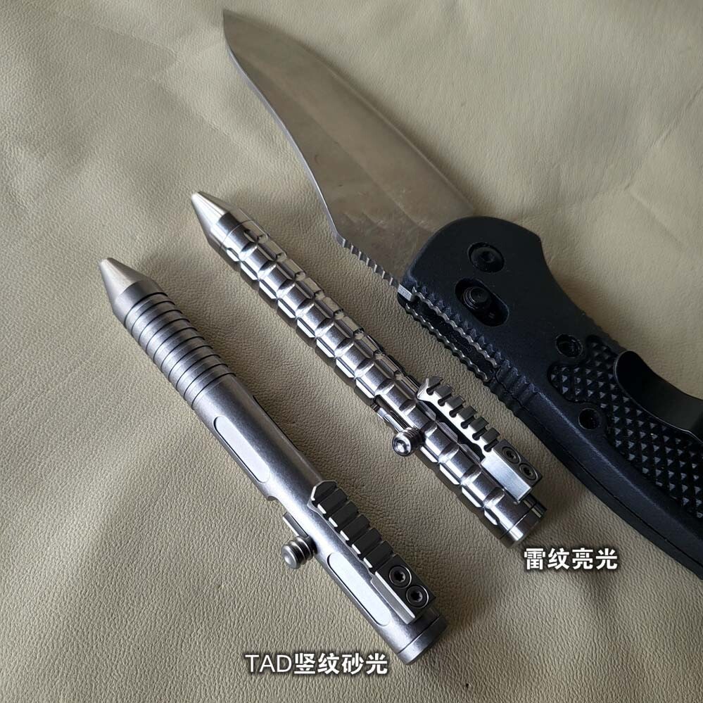 Titanium Alloy Mini Pen With Collection Writing Portable Outdoor EDC Tools Gift
