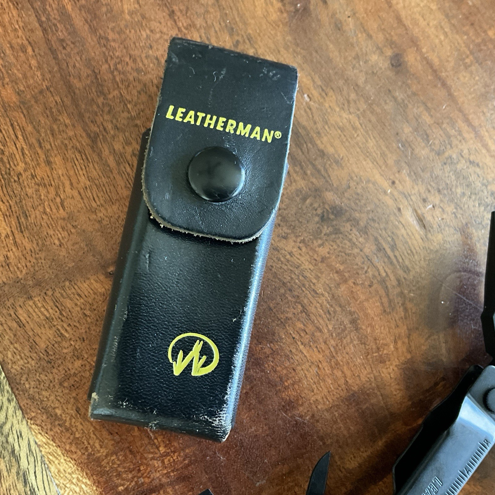 Leatherman Rebar Multi-Tool Black Oxide With Leather Sheath Fantastic Mint A+