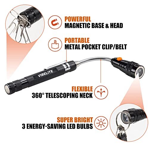 6 in 1 Multitool Tech Tool Pen Gift Pen for Men Screwdriver Ballpoint Pen 2 Pcs