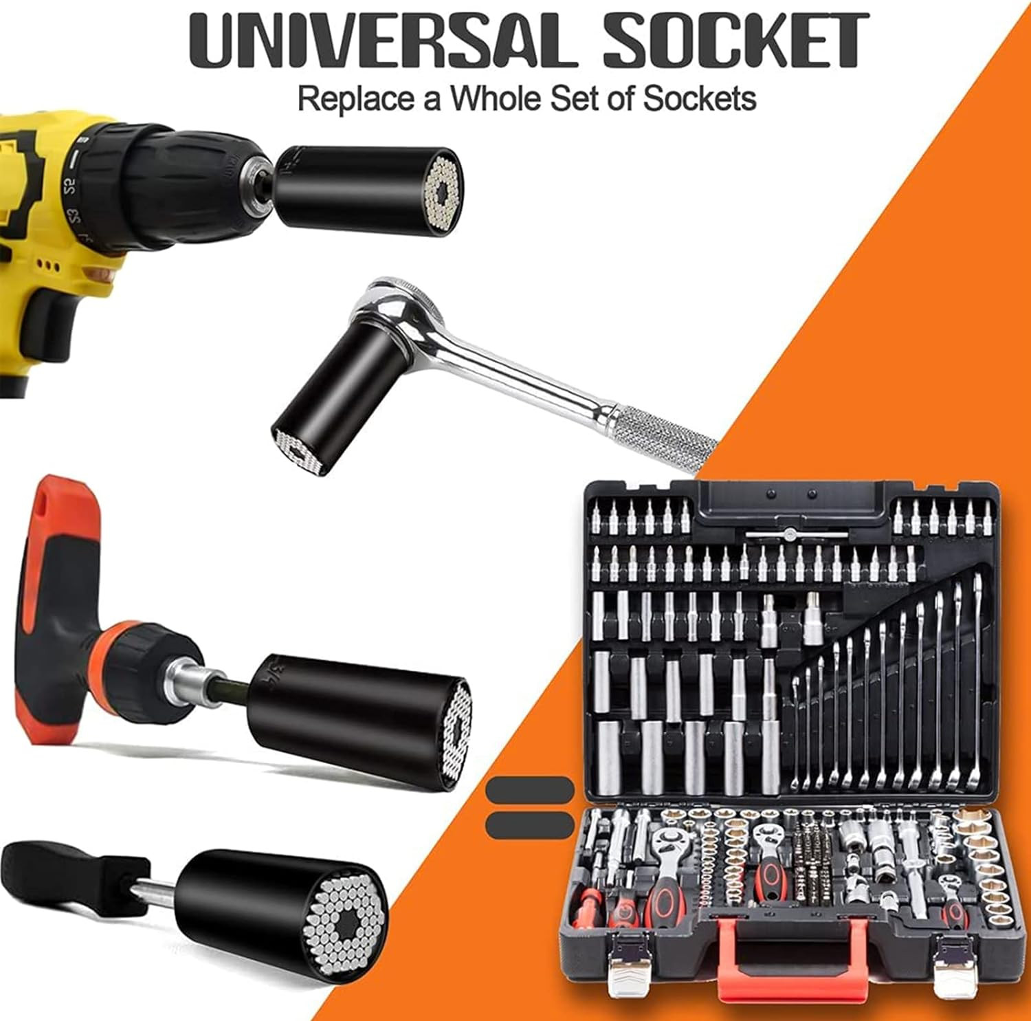Fathers Day Dad Gifts from Daughter Son Wife Super Universal Socket Tools Dad Gi