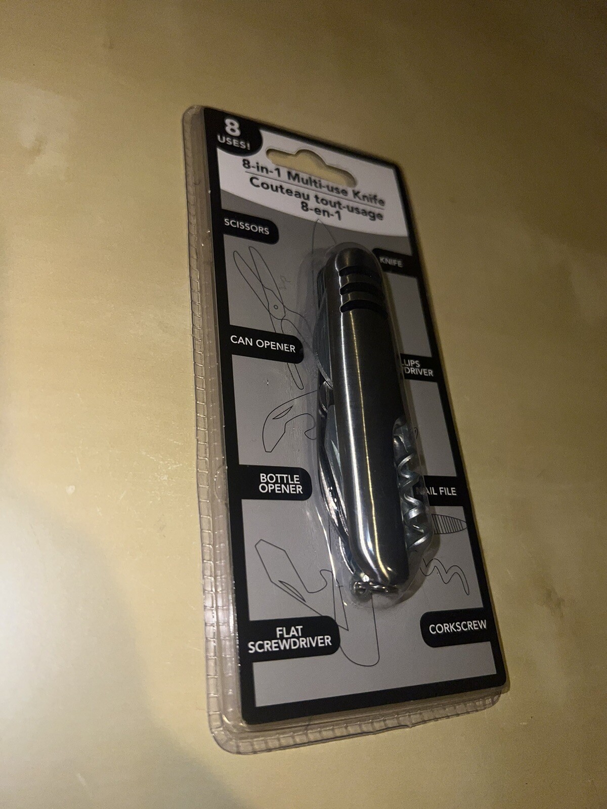 8-in-1 Multi-use Knife ( Pocket Knife)