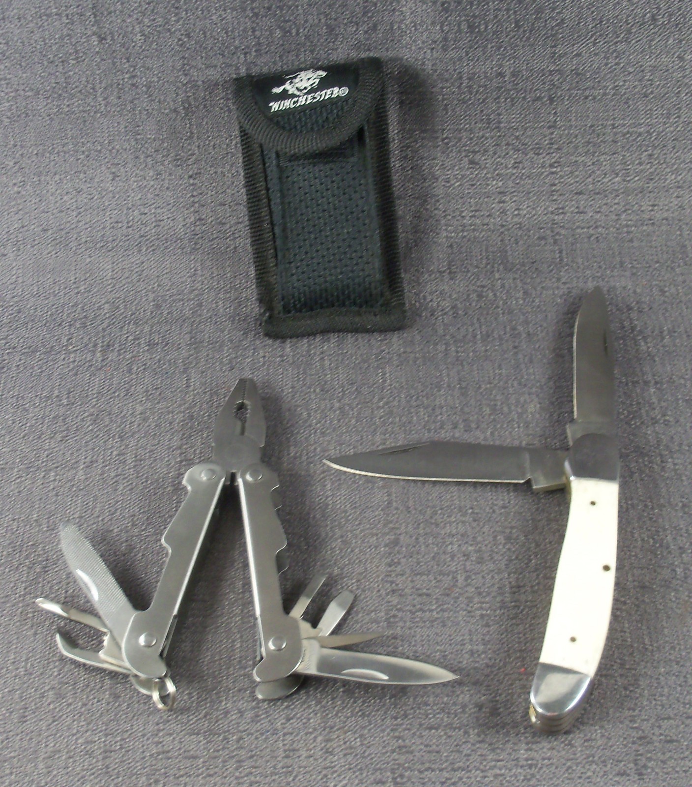 Winchester Multi-Tool ~ Pocket Knife Flying Falcon ~ Lot Of 2