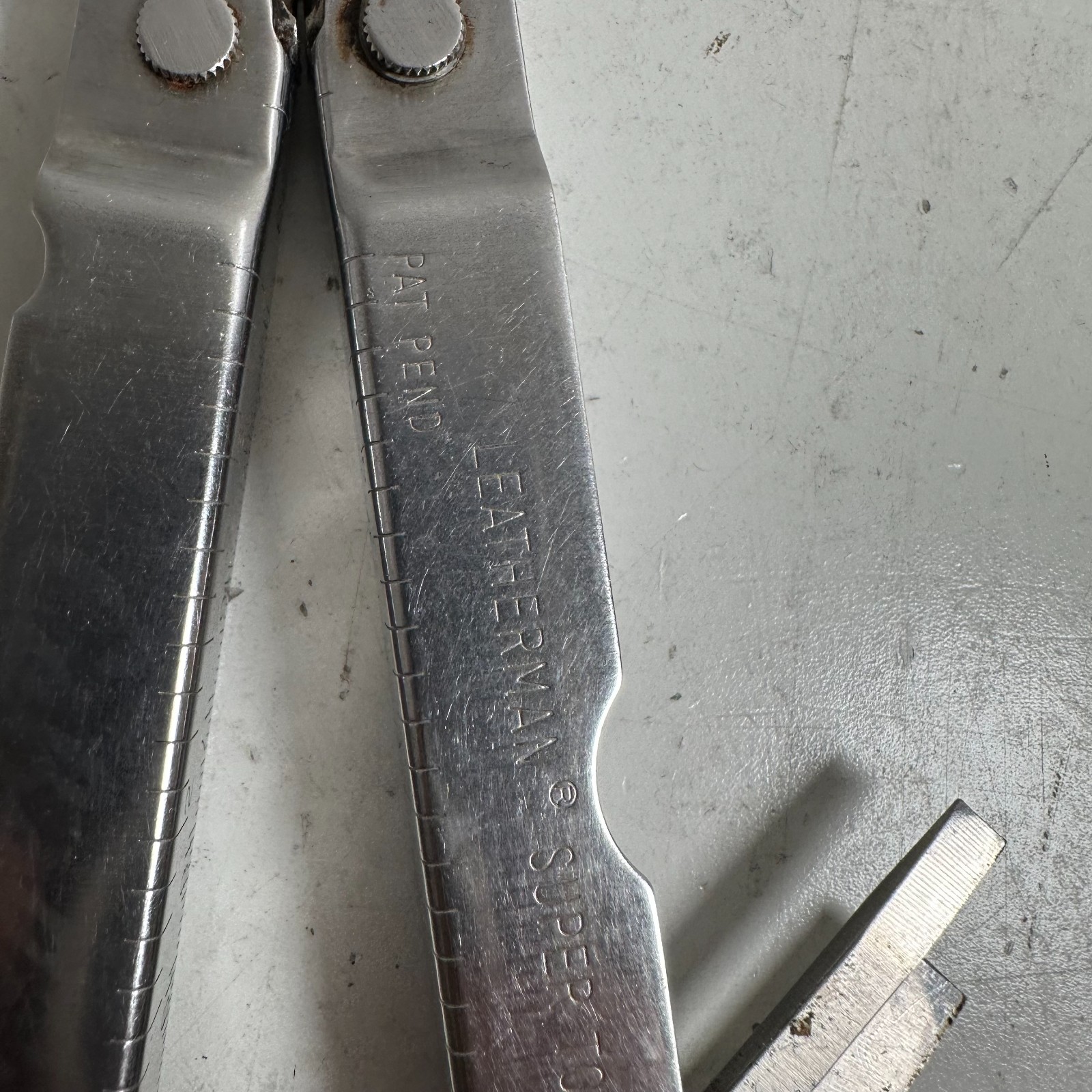 Leatherman Super Tool Silver Compact Plier Outdoor Multi-Tool USA Made