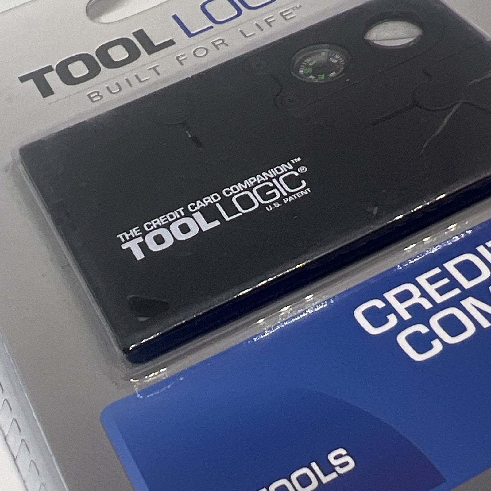 TOOL LOGIC CC1SB Credit Card Companion w/ Compass/Bottle-Opener/Pocket Knife