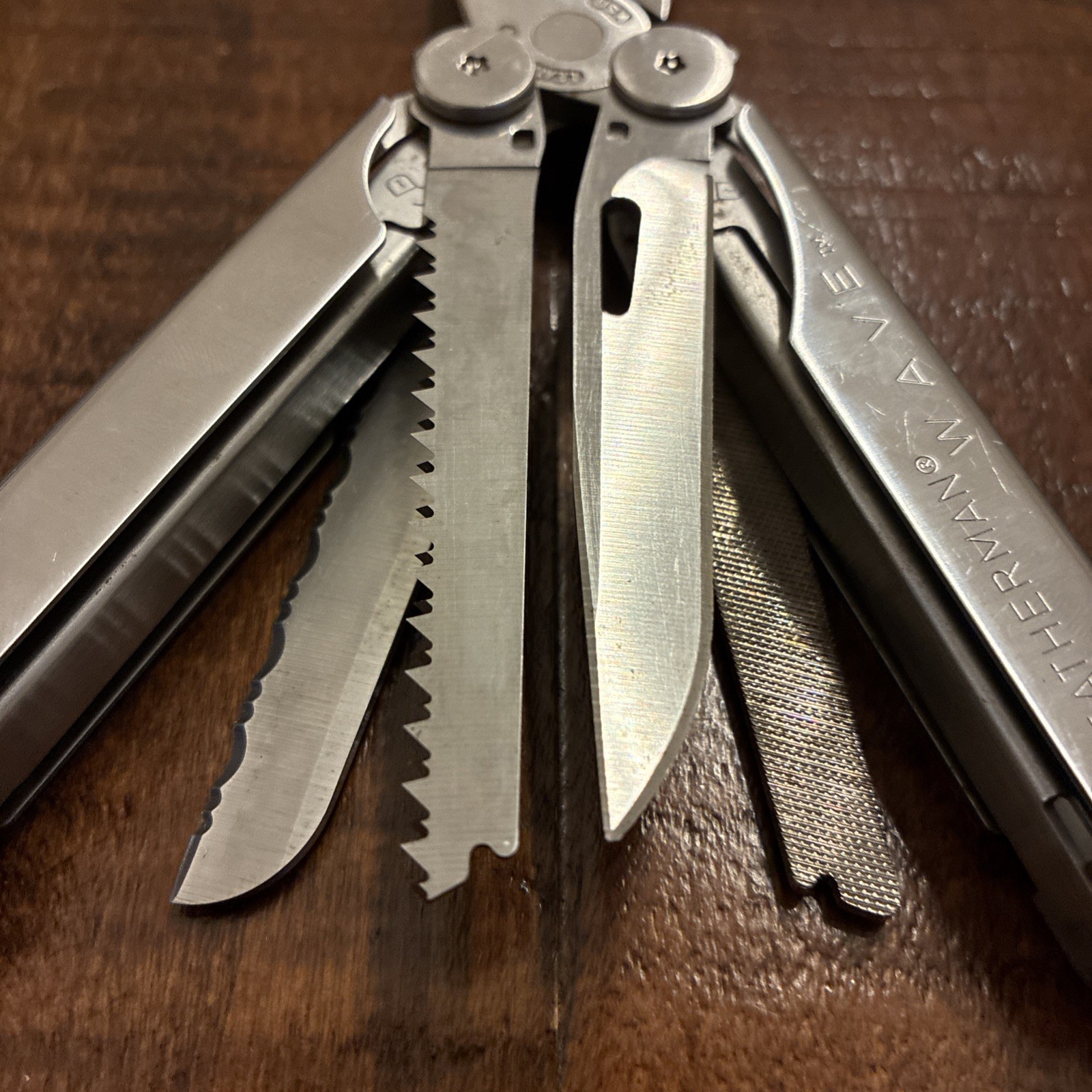Leatherman Wave Pat Pend USA w/ Sheath Multitool 09/00 Discontinued Very Good