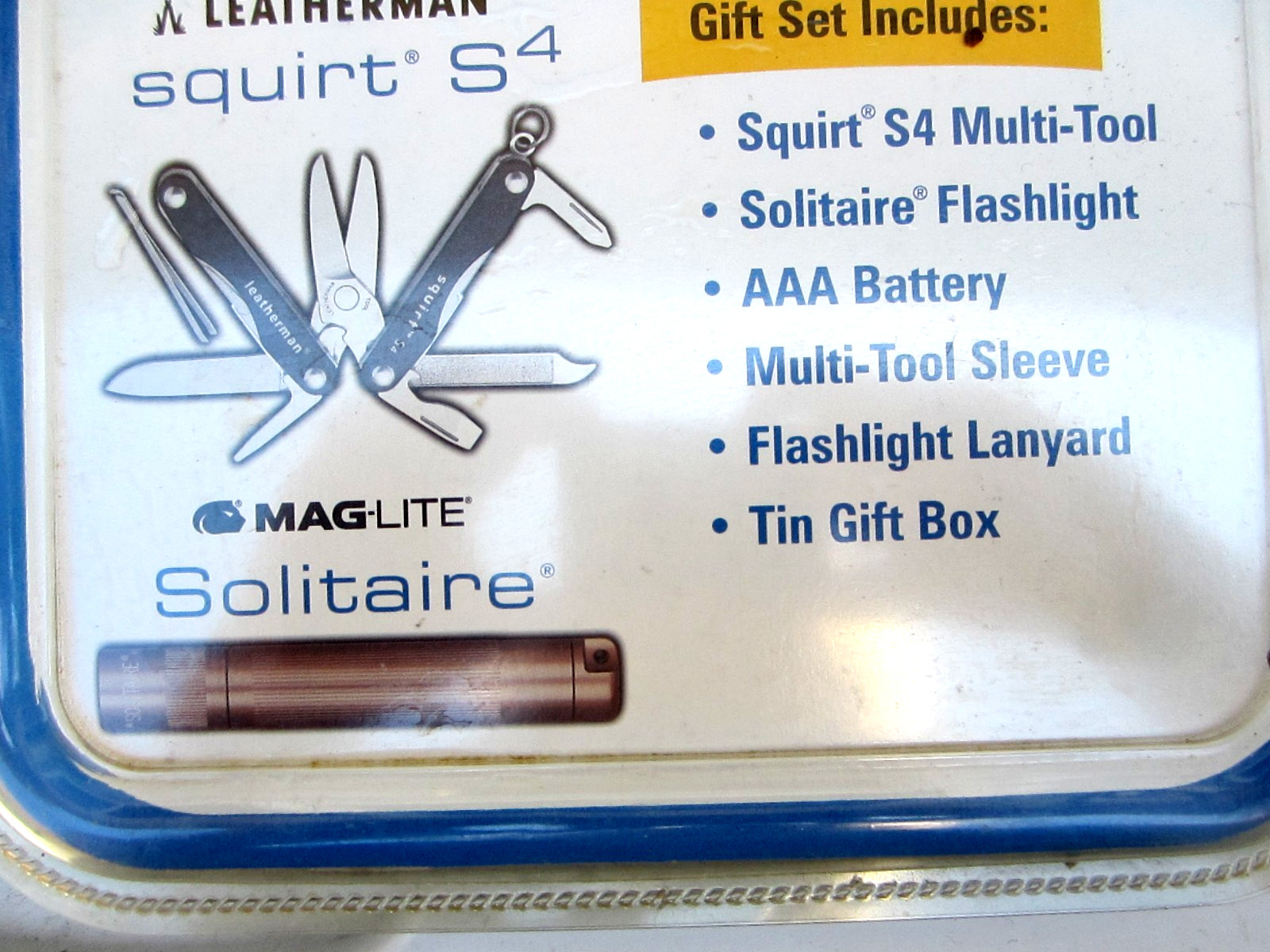 Leatherman Squirt S4 & Maglite solitaire NEW