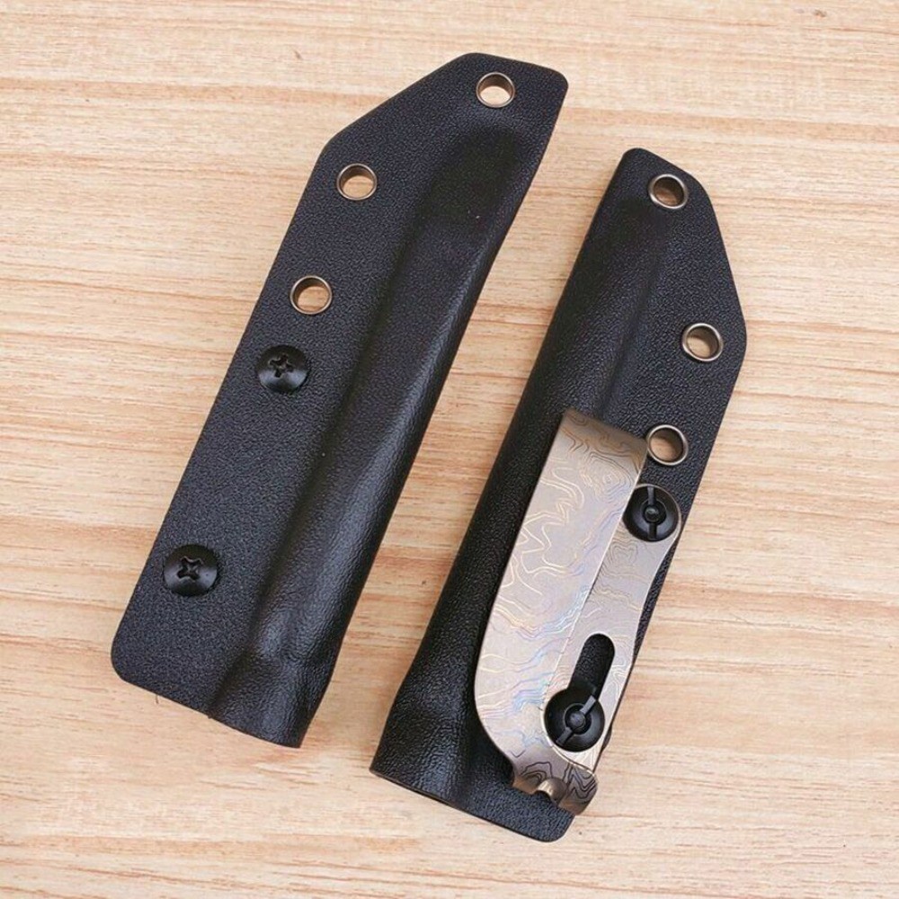 Solid Titanium Alloy Tea Knife EDC Tool K Sheath Crowbar Multi Tools