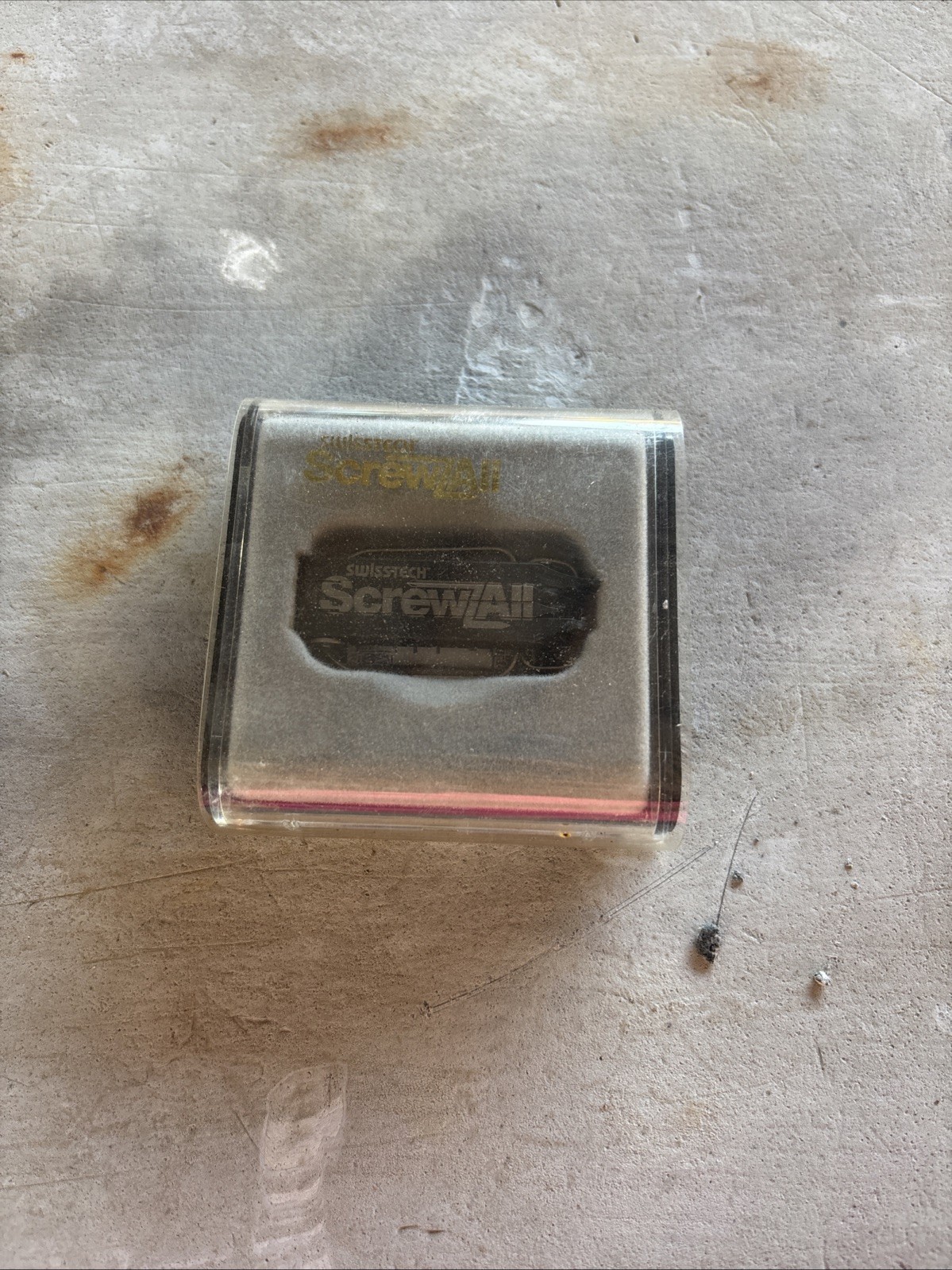 Swiss Tech ScrewAll Screwzall 2 Philips 2 Flathead Folding With Case Used