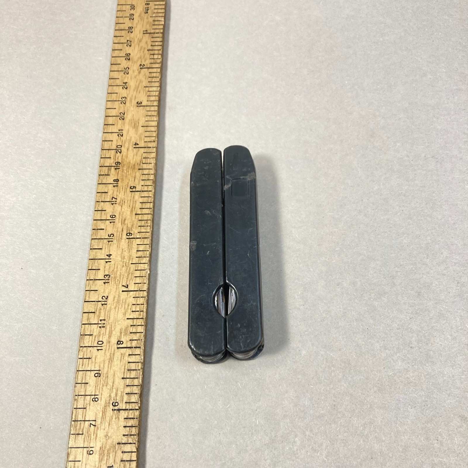 Folding Multi Tool 9 Functions w/ Knife Pliers Screwdrivers