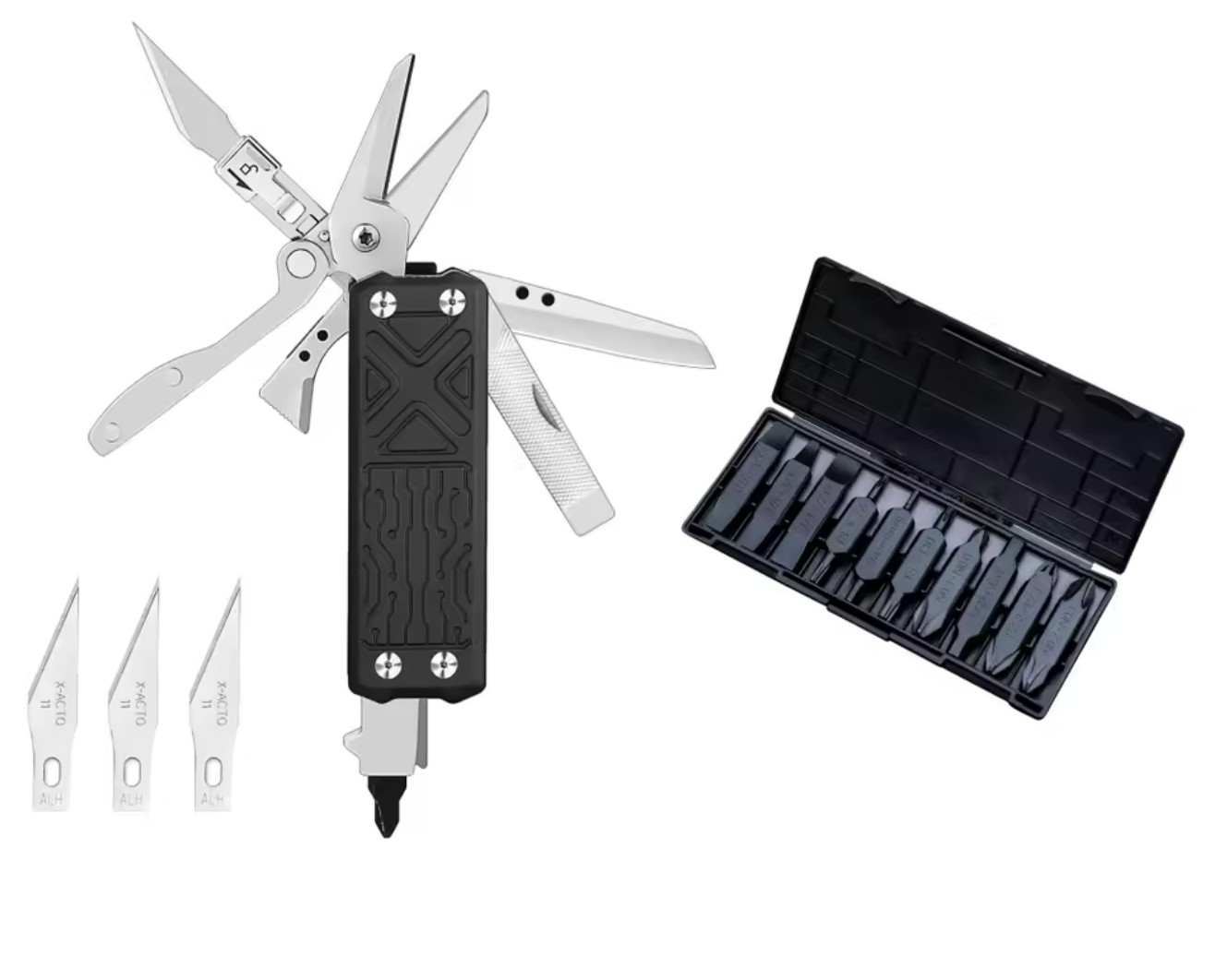 NexTool Pocket Multitool E1 10 In 1 Folding Knife Scissors File Outdoor Hiking