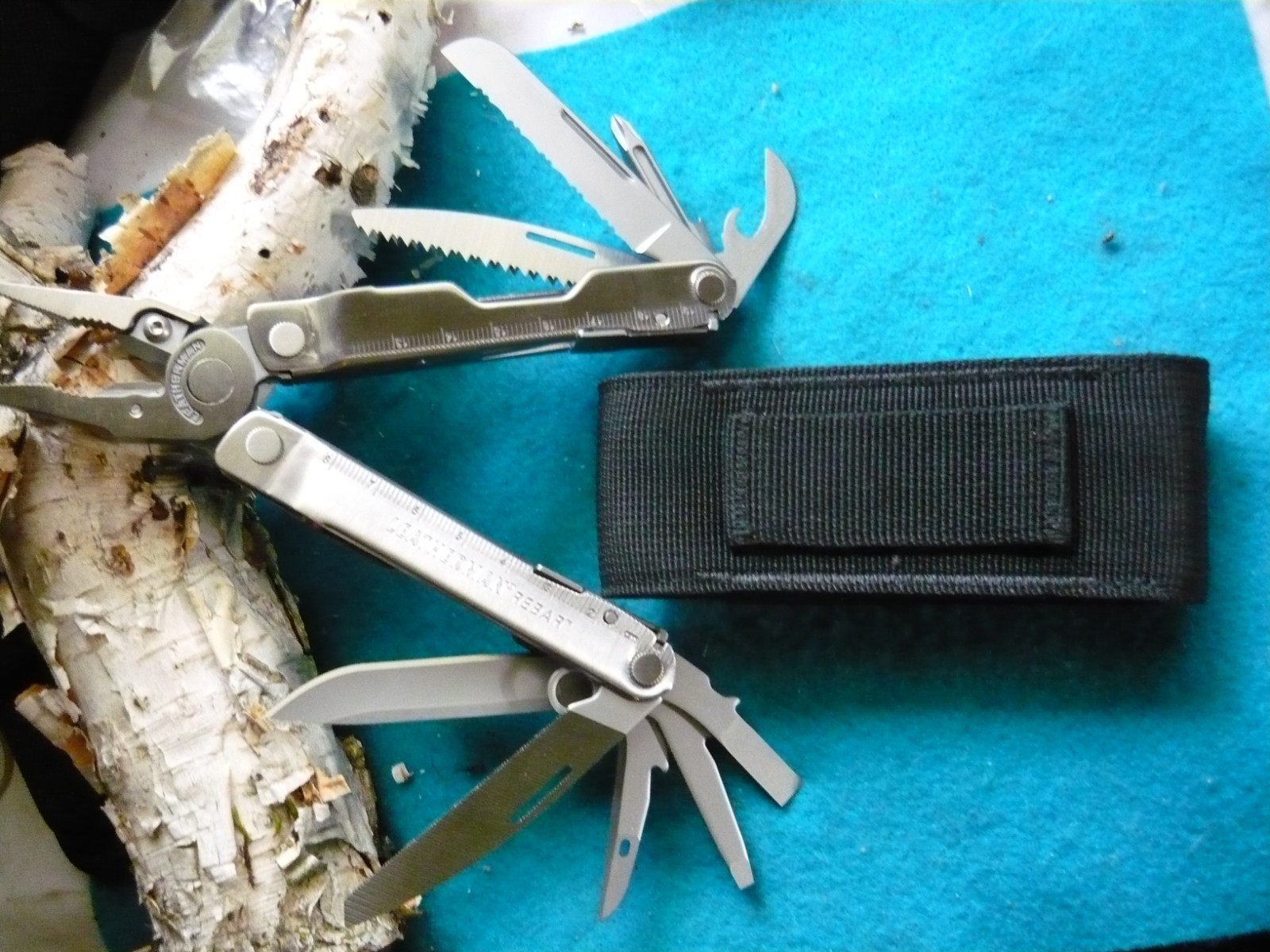 Leatherman Rebar Multi-Tool With Sheath Stainless 17 Tools Multi Tool NEW 831547