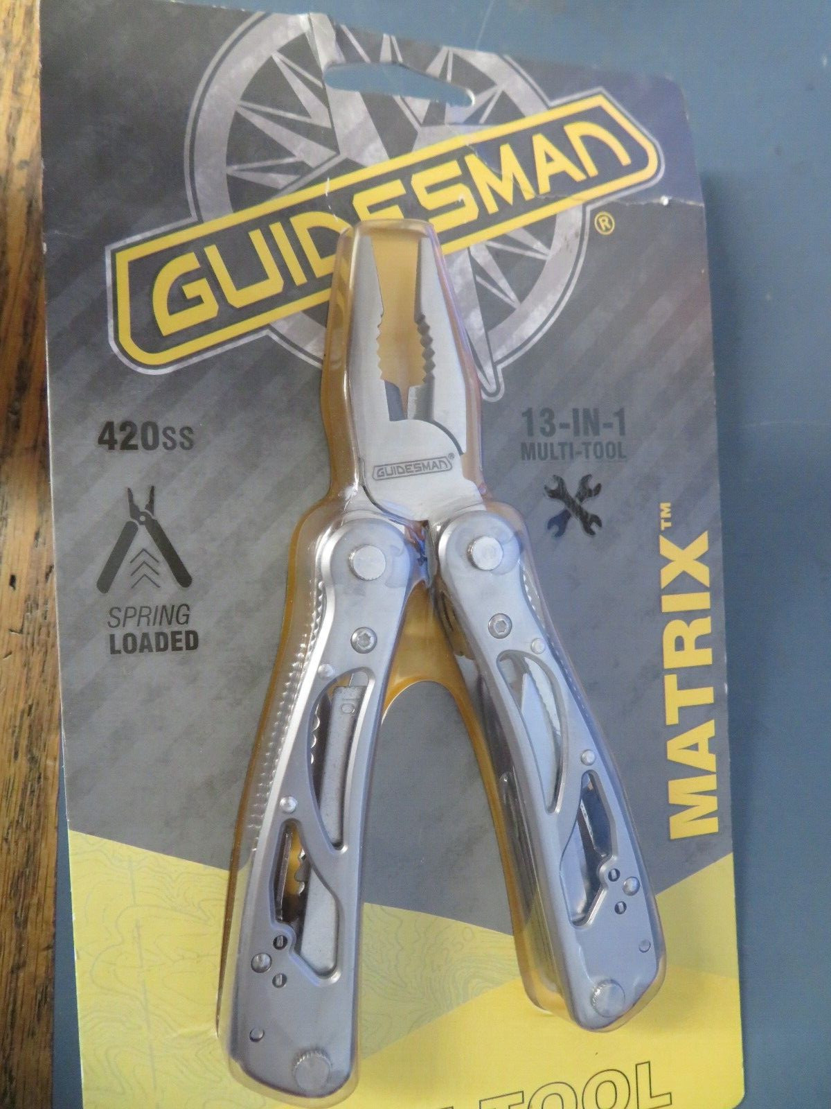 Guidesman Matrix Stainless Steel 13 Function Multi-Tool with Denier Nylon Case
