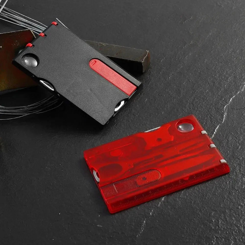 12 in 1 Ultra Thin Multi Tool Card Durable Outdoor EDC Multipurpose Gadget
