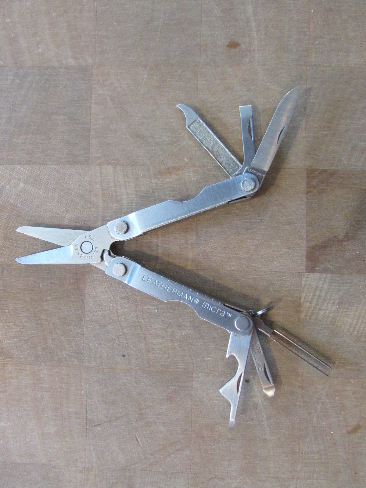 3 PCS. VINTAGE LEATHERMAN SUPER TOOL, KICK & MICRA Multi-Tools Good Cond.