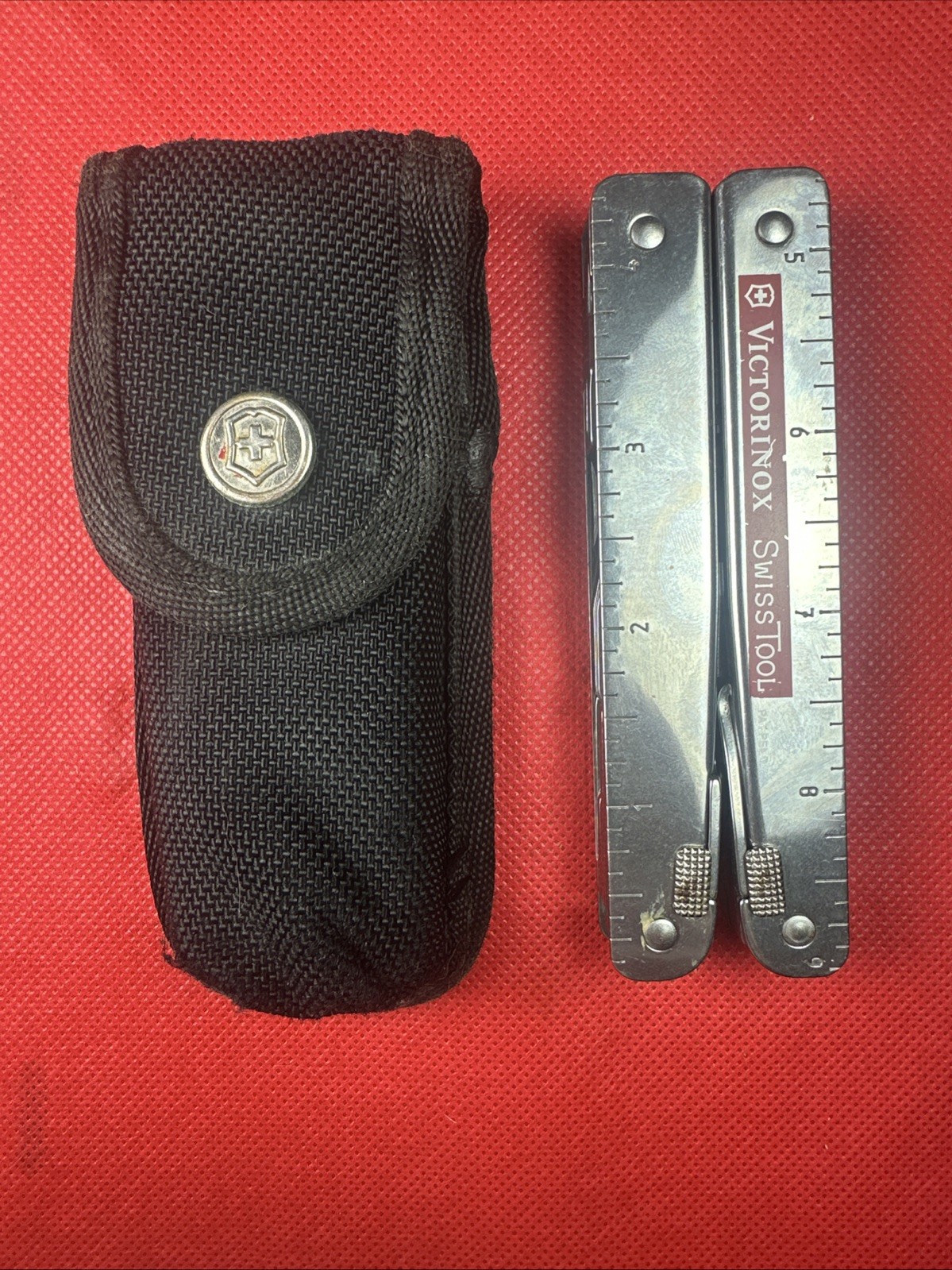 Rare 1998 Victorinox Swiss Tool RS Rescue 3.0326 Multi-Tool, Sheath, Scissor