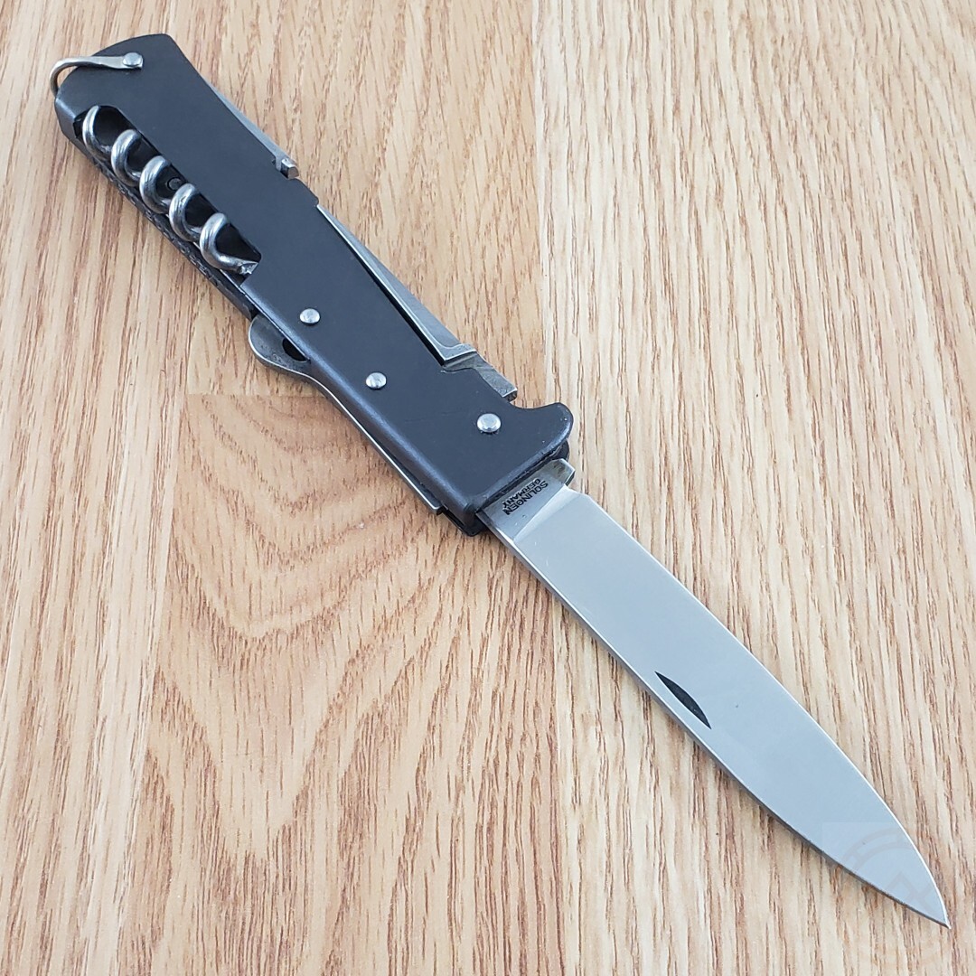 OTTER-Messer The Mercator Multi-Tool 3.75″ Satin Finish Blades Stainless Handle