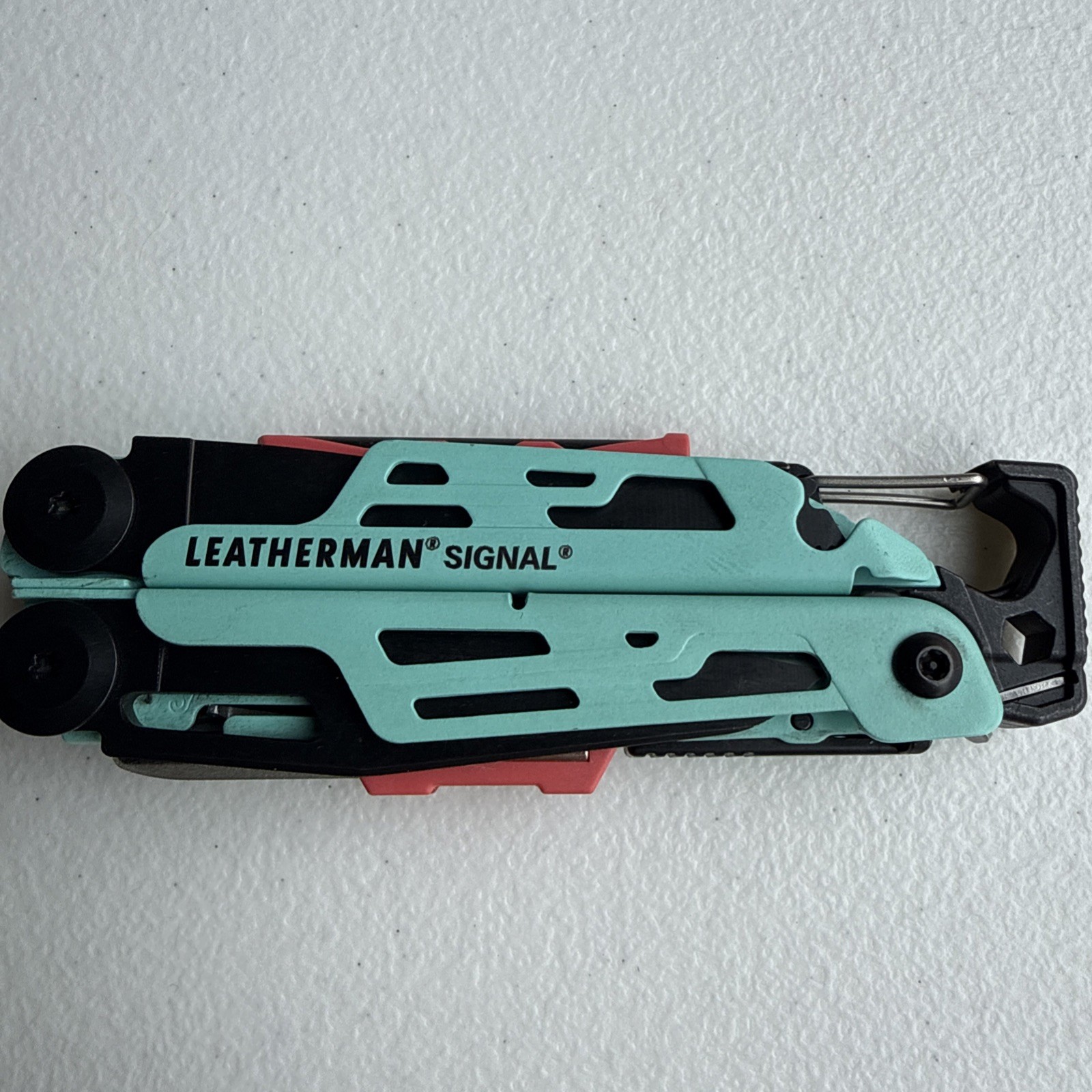 Retired Leatherman SIGNAL Multi-Tool Aqua/Black Oxide