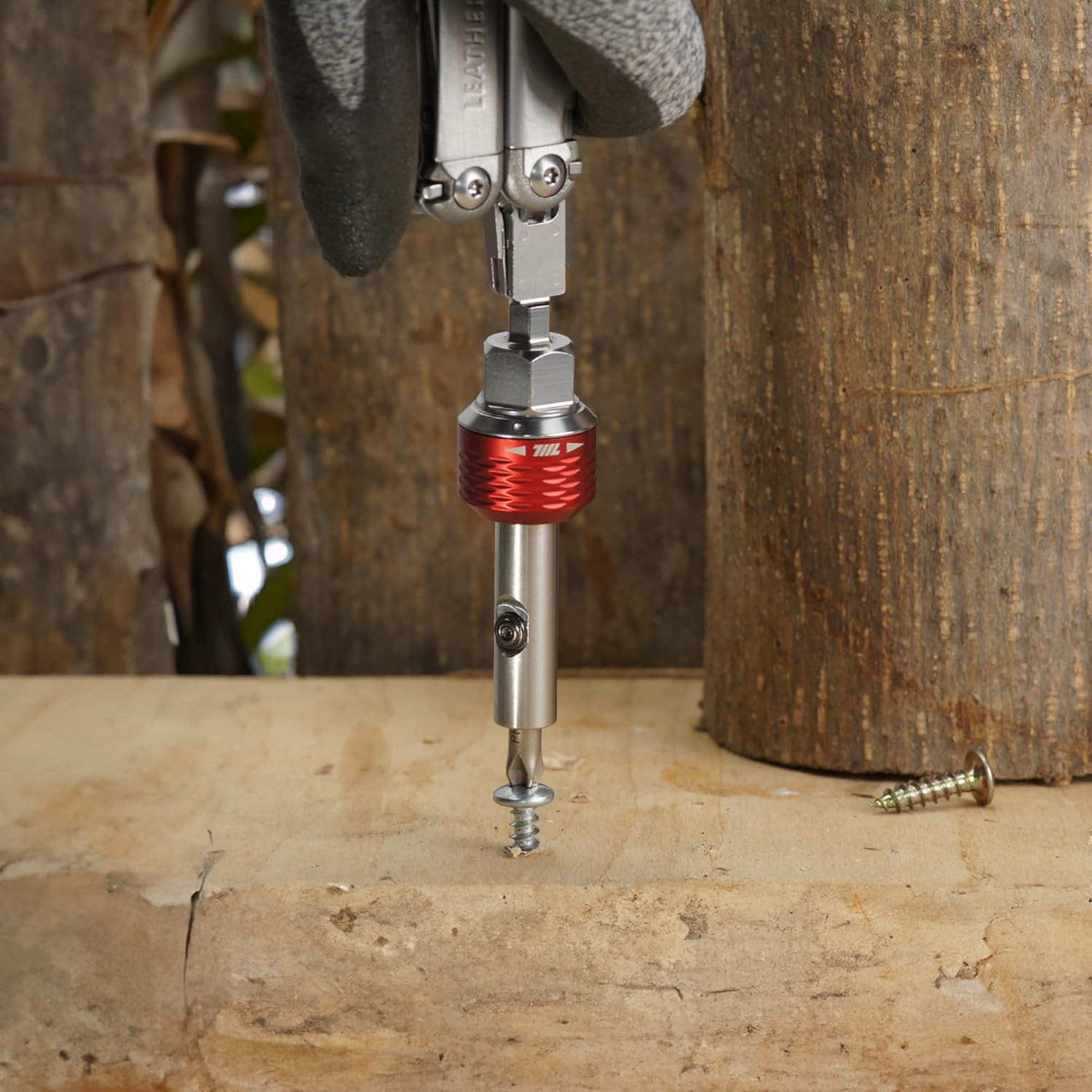 Heavy Duty Inline Ratchet Driver for Leatherman & 1/4″ Sockets
