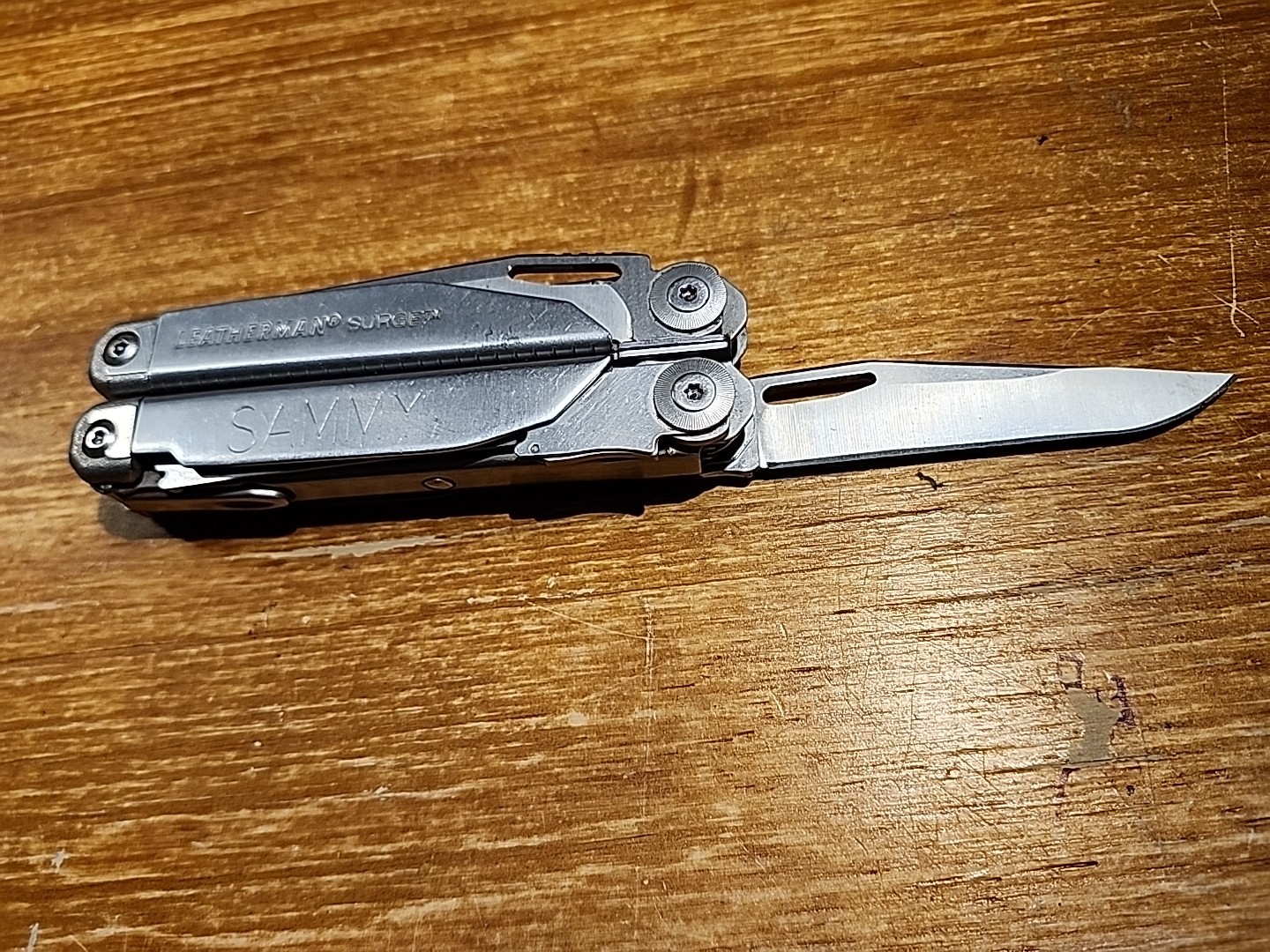 Leatherman Surge Multi-Tool – Used, Stainless Steel, Good Condition, With Pouch