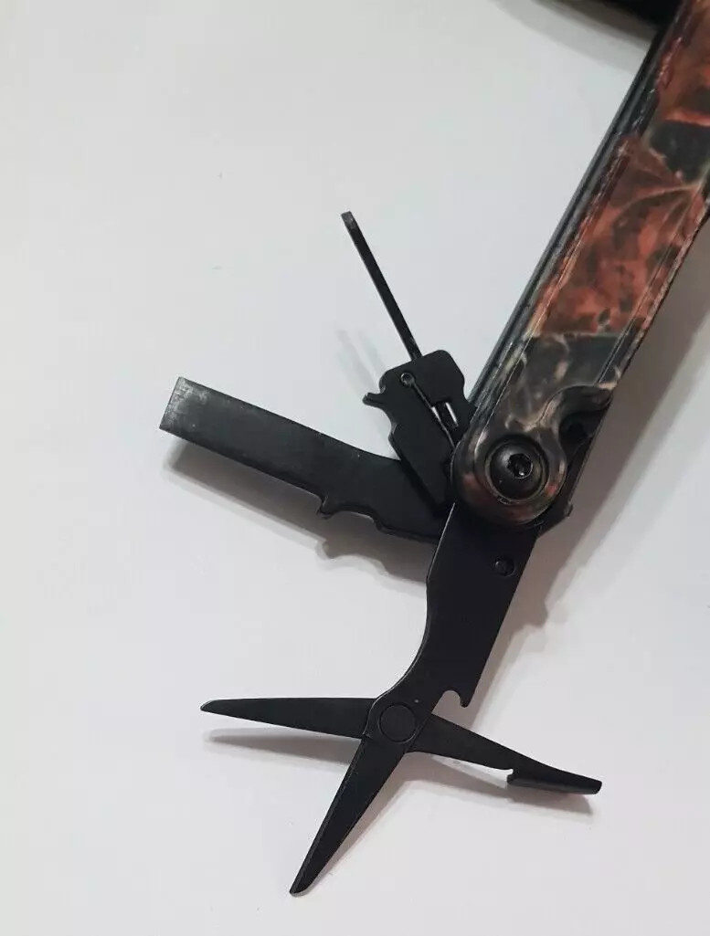 🔥🔥 Leatherman Charge Ti BO 2006 Blood Autumn Camo Titanium Not Used Very Rare