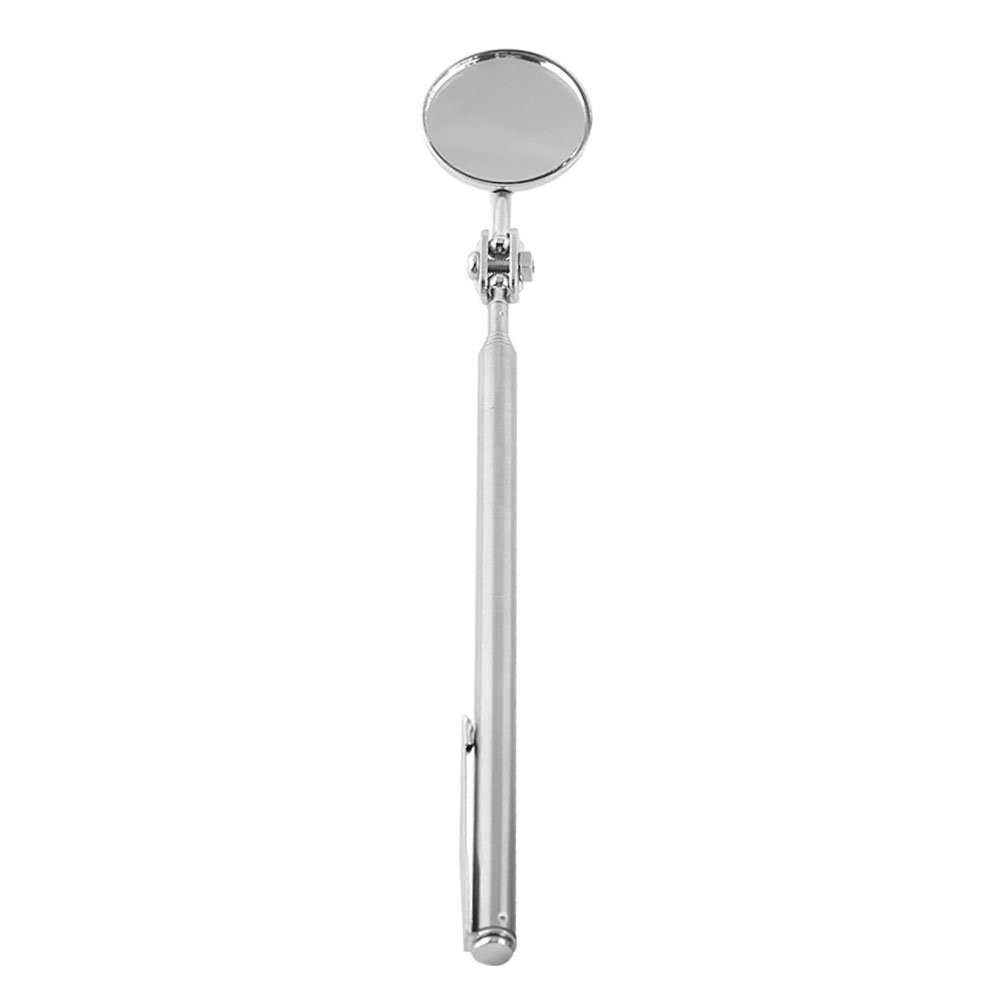 Car Inspection Mirror, Car Retractable Round Telescopic Mirror Telescopic Inspection…