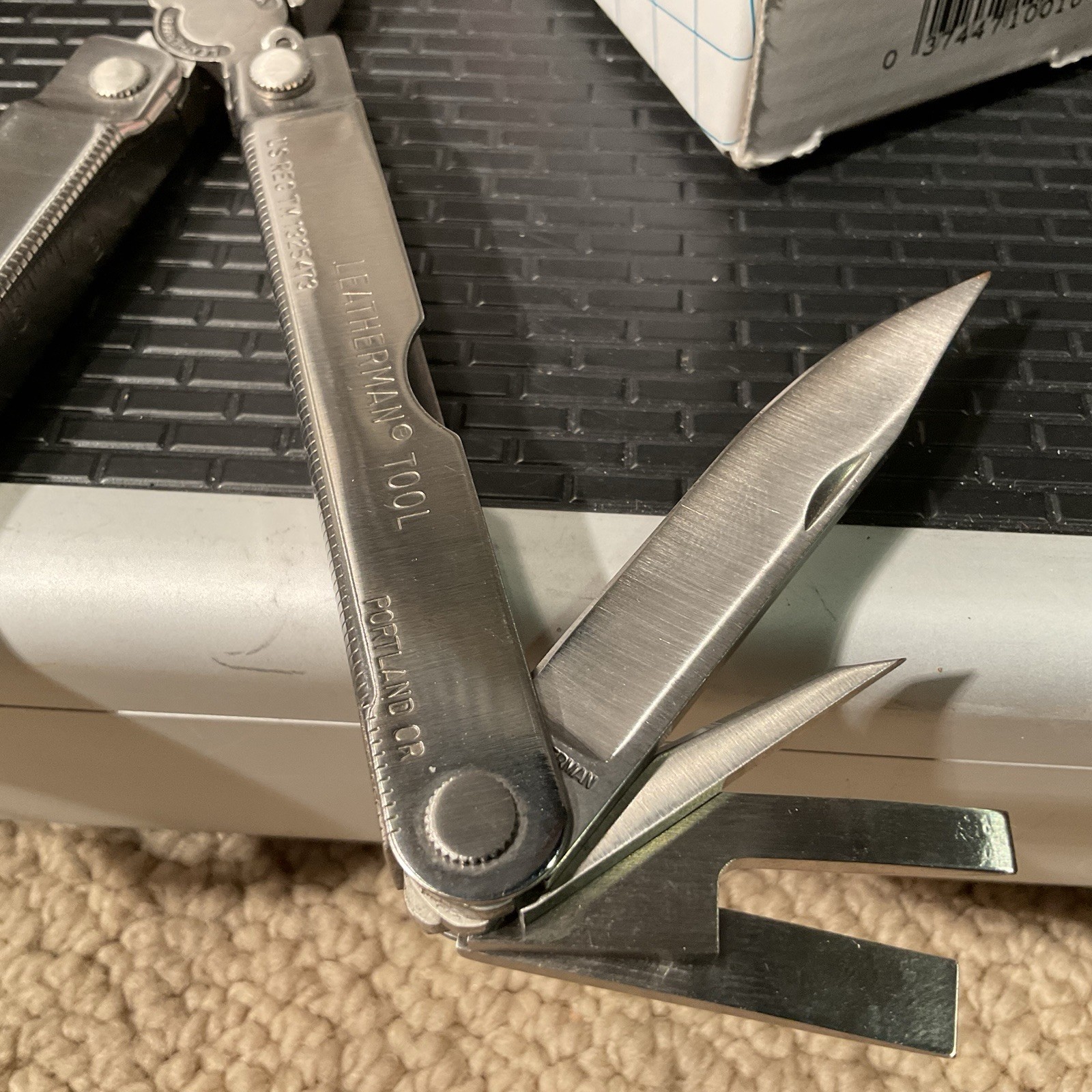 NOS Vintage Leatherman PST Leatherman Pocket Survival Tool Box Paper