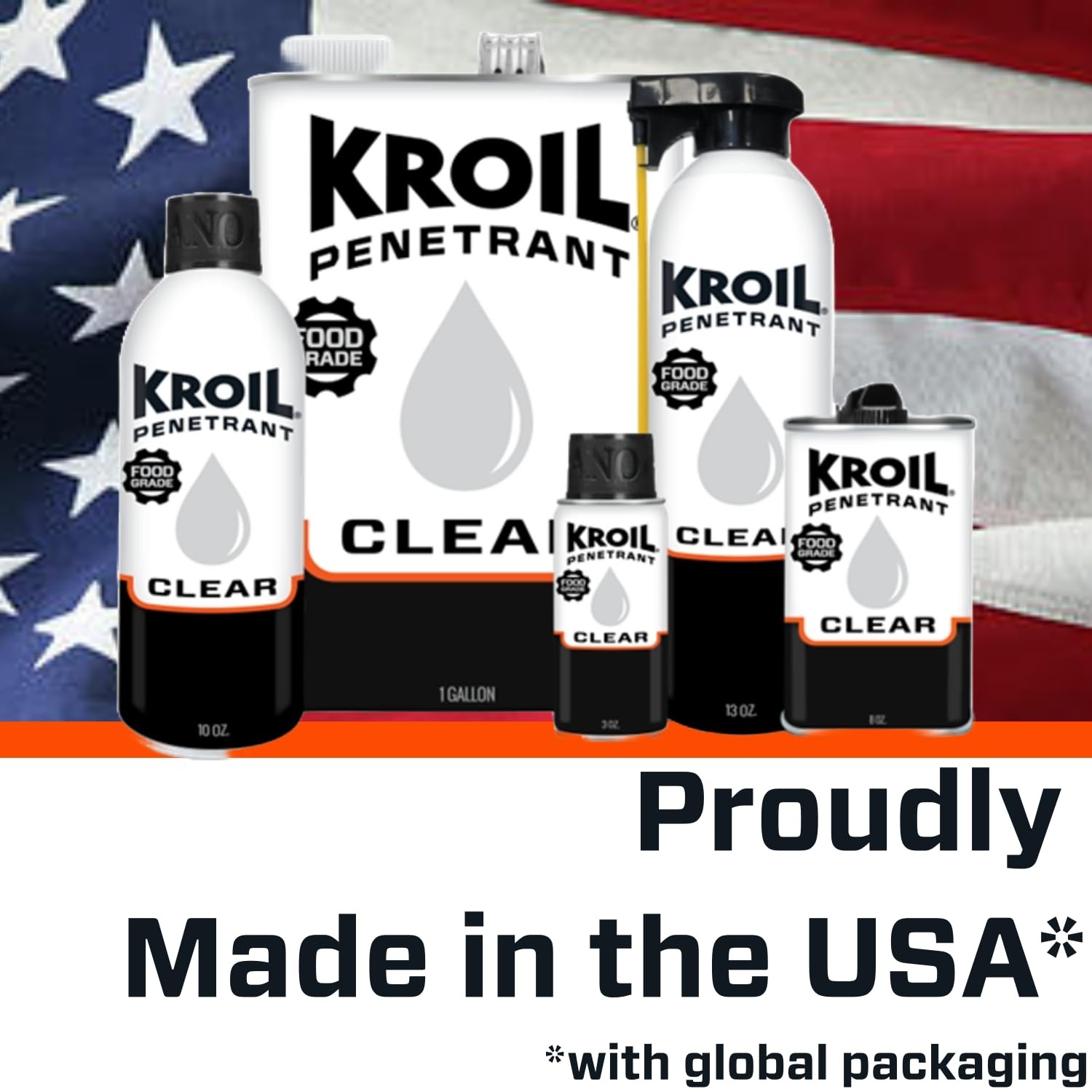 Clear Penetrant – NSF-H1 Registered, Kosher Certified, Odorless Non-Staining …