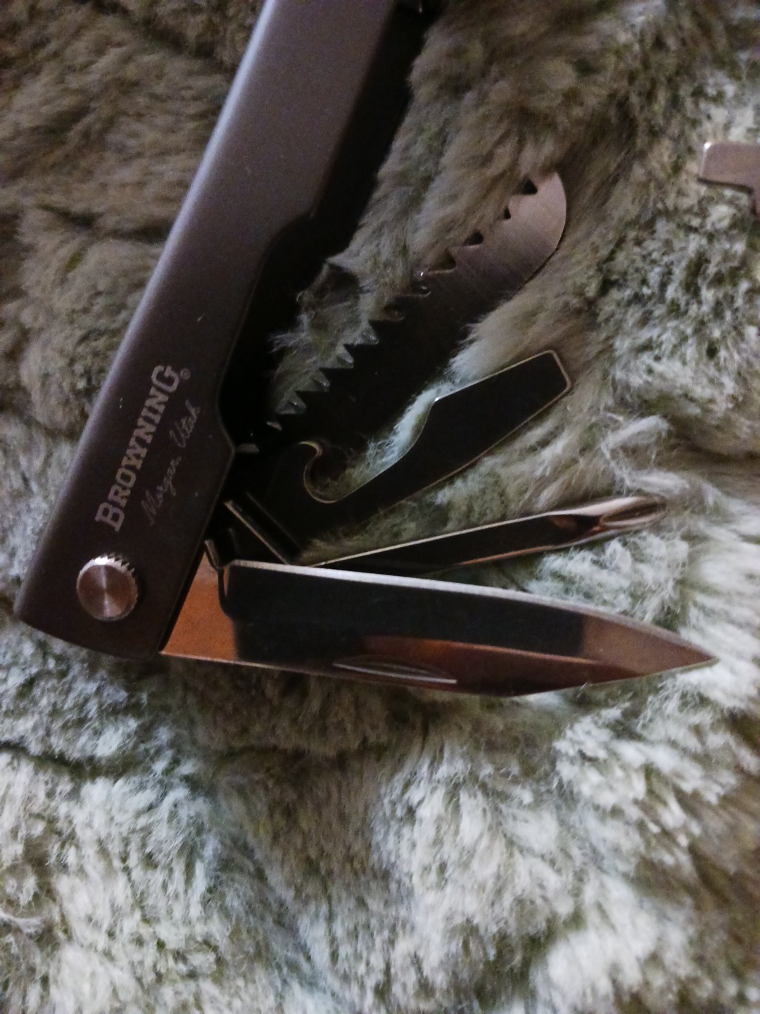 Browning Multitool Model 761 Similar To Leatherman Tool Includes Sheath