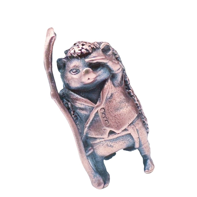 Hedgehog Shape Lanyard Beads Paracord Beads Brass Charm Beads Enduring
