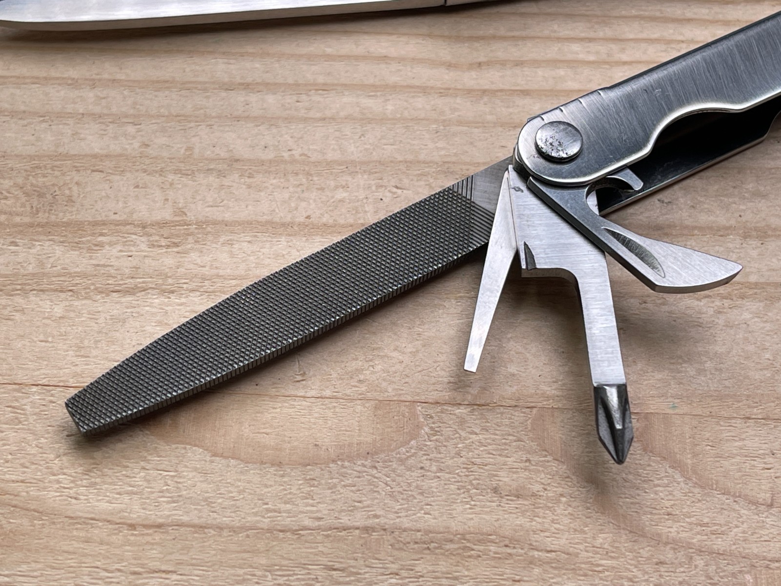 LEATHERMAN Tool PST Multi-tool Knife Japan Large Letter Riveted Original Sheath