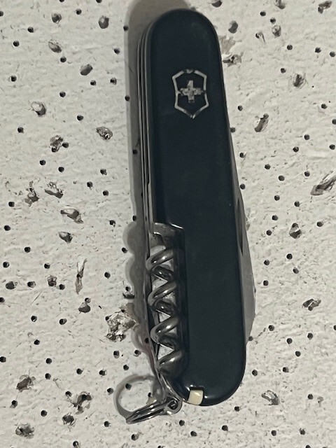 Victorinox Swiss Army Knife Black Spartan —