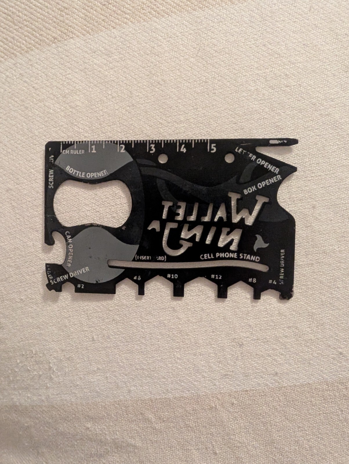 18-in-1 Wallet Ninja Multi-Tool Card Pocket Size NEW!