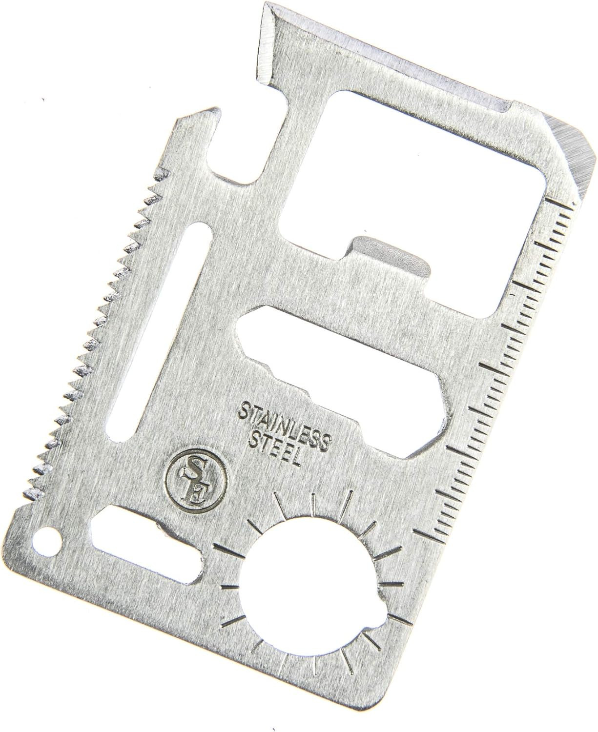 11-Function Stainless Steel Survival Pocket Tools (Pack of 5) – MT908-5