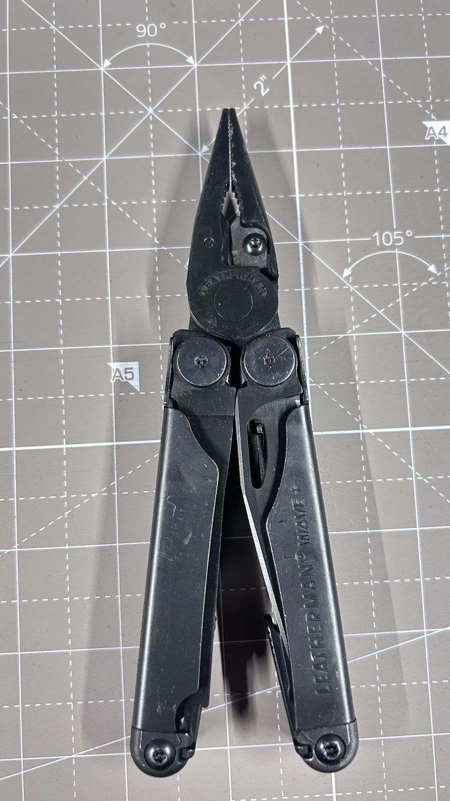 Leatherman Wave+ Plus Multi-Tool 18 Tools Included Black Oxide