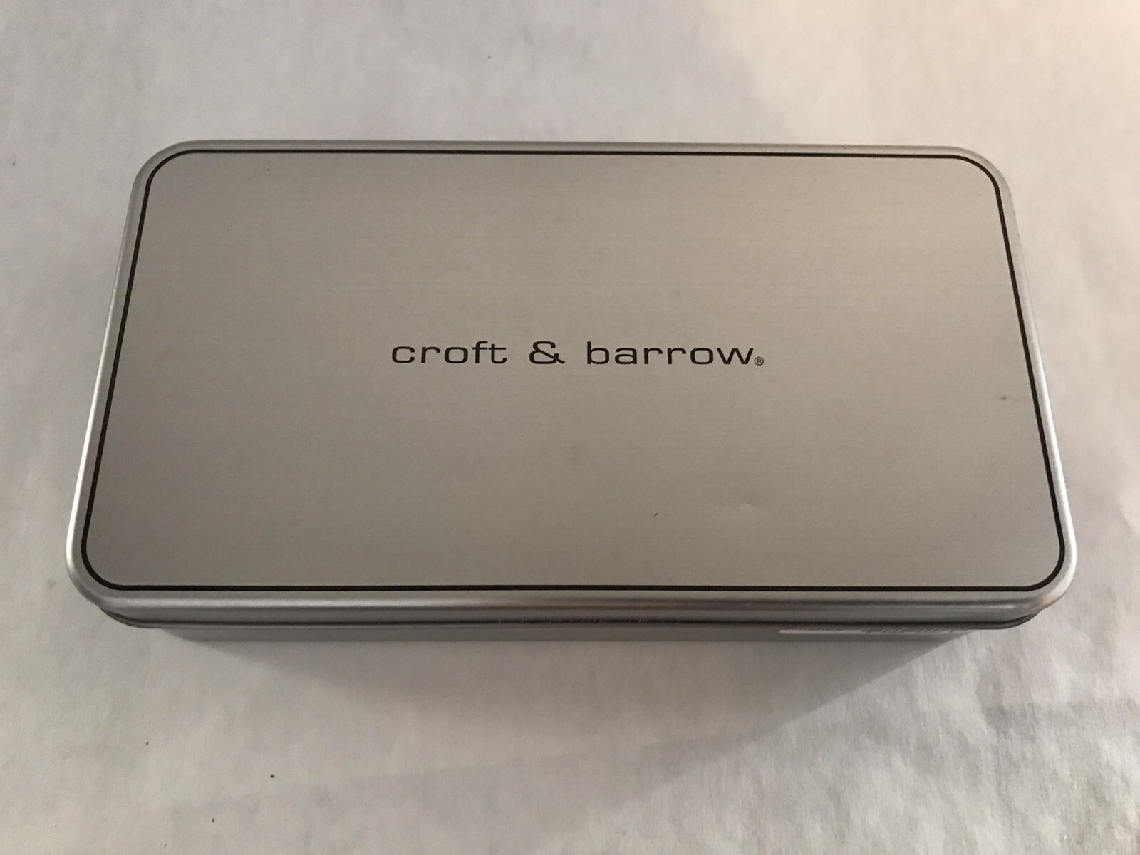 NEW Croft and Barrow Set Outdoorsman Folding Cutlery Engineer Compass NIB Metal