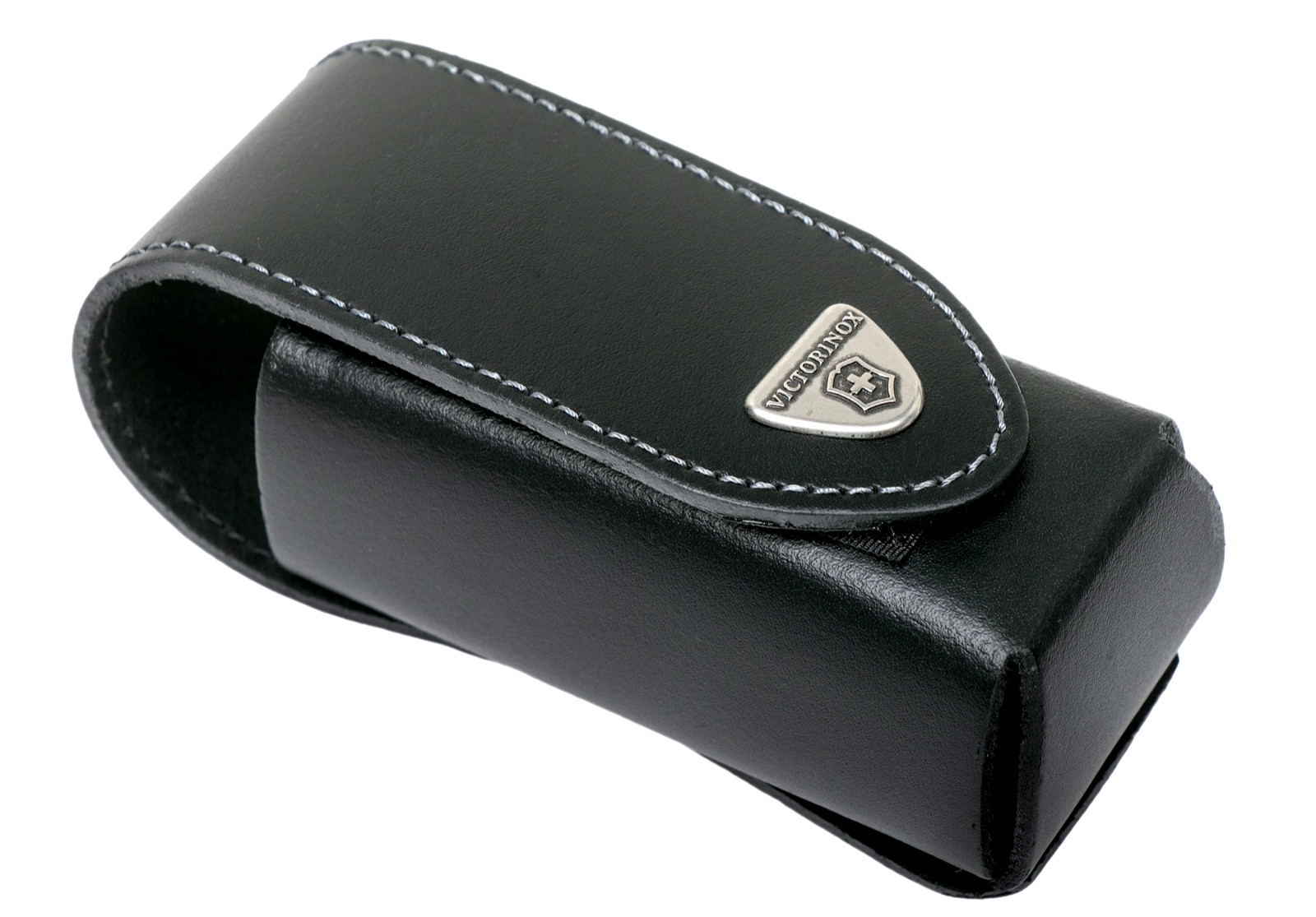 Swiss Army Black Leather Belt Pouch for SwissTool X Plus Victorinox 4.0833.L New