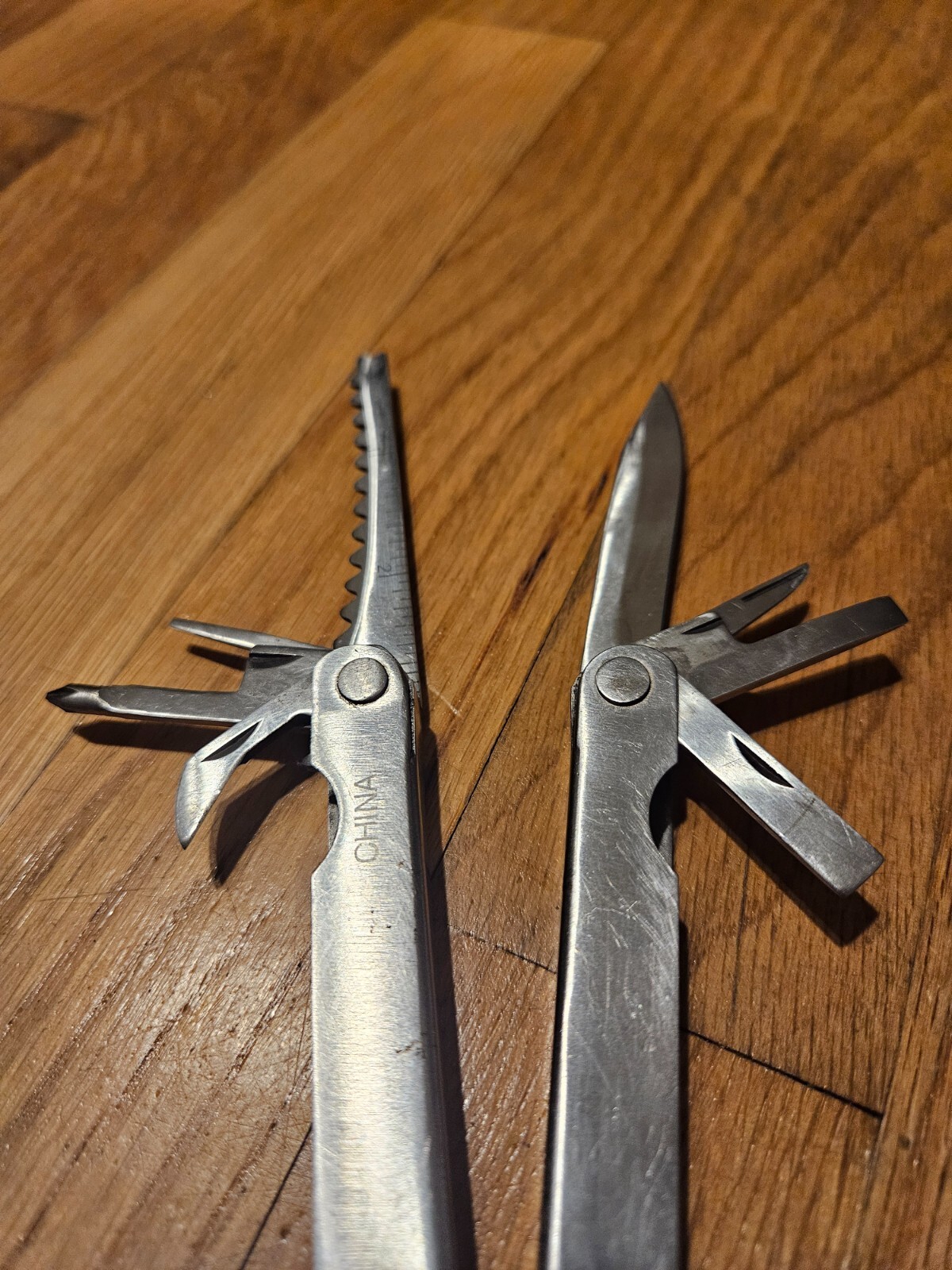 Lot Of 2 Great NECK Stainless Steel Multi-Tools PLIERS & Multi – Great condition