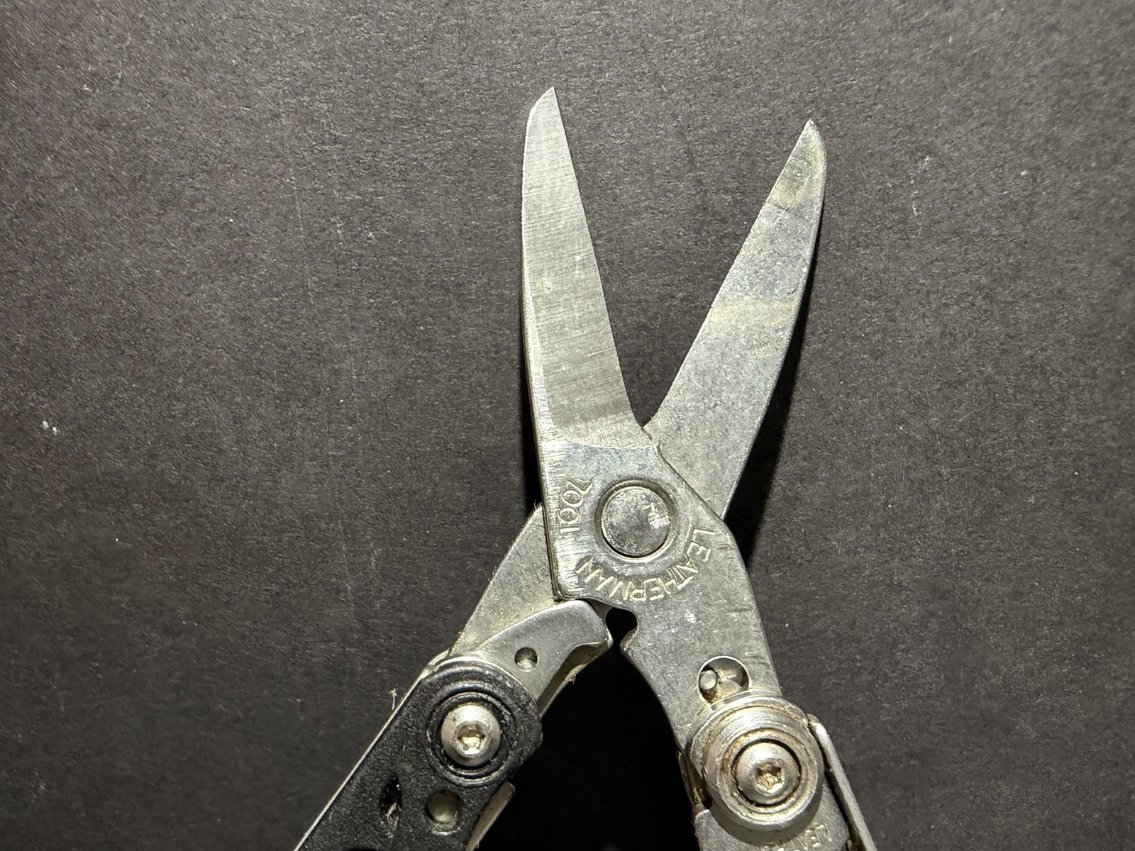LEATHERMAN STYLE CS Black Multi-Tool Knife File Tweezer Carabiner