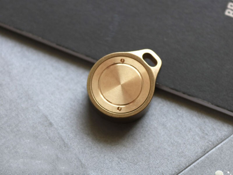 Portable Brass Compass for Outdoor Camping Travel EDC Tool Necklace Pendant DIY