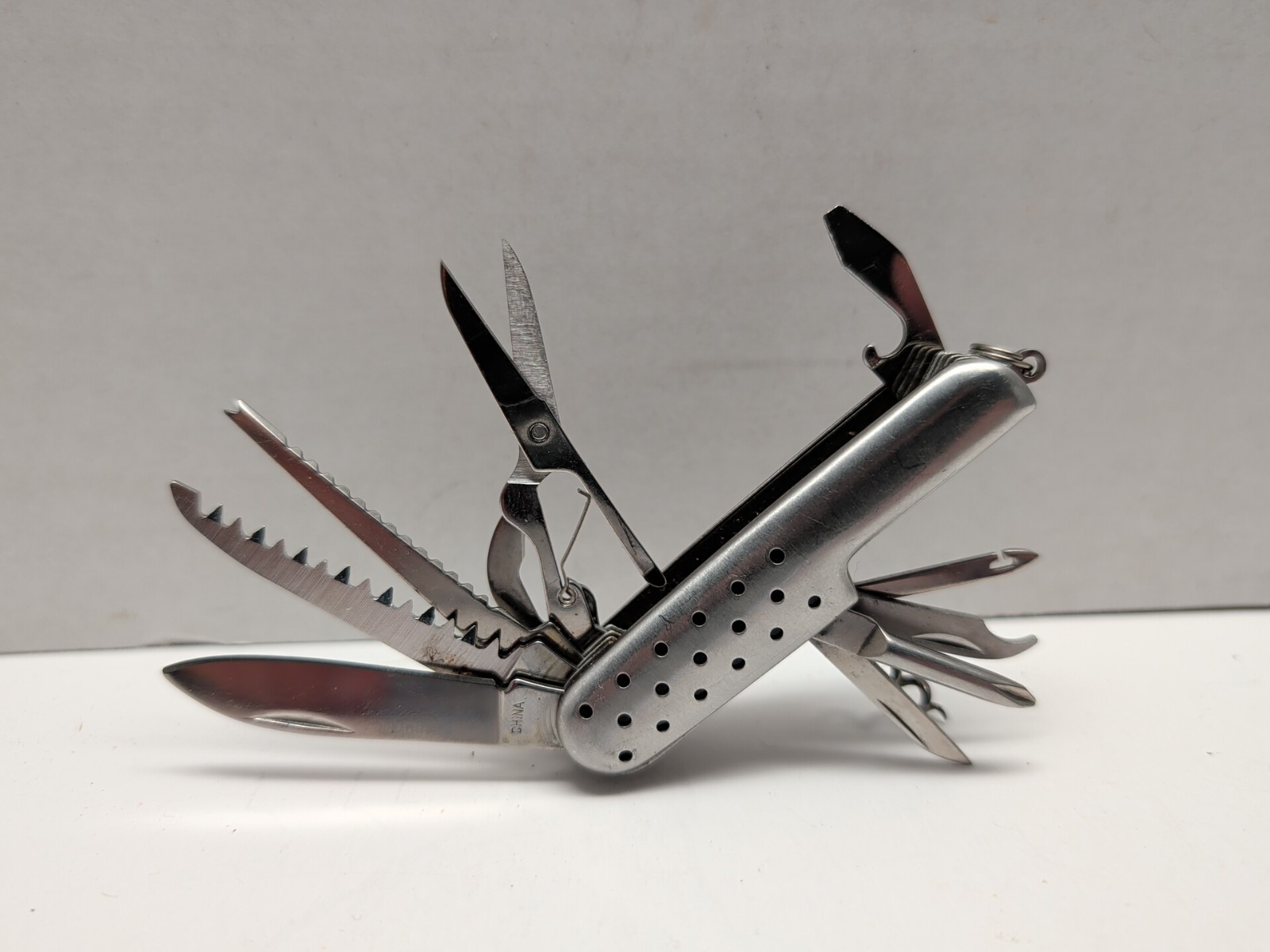 Winchester Surgical Stainless Steel 12 Tools In One Swiss Style Pocket Knife