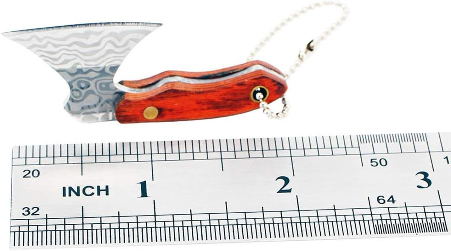 Box Cutters Keychain Mini Tools, 2 Inches Hatchet EDC Cutting Package Outdoor T