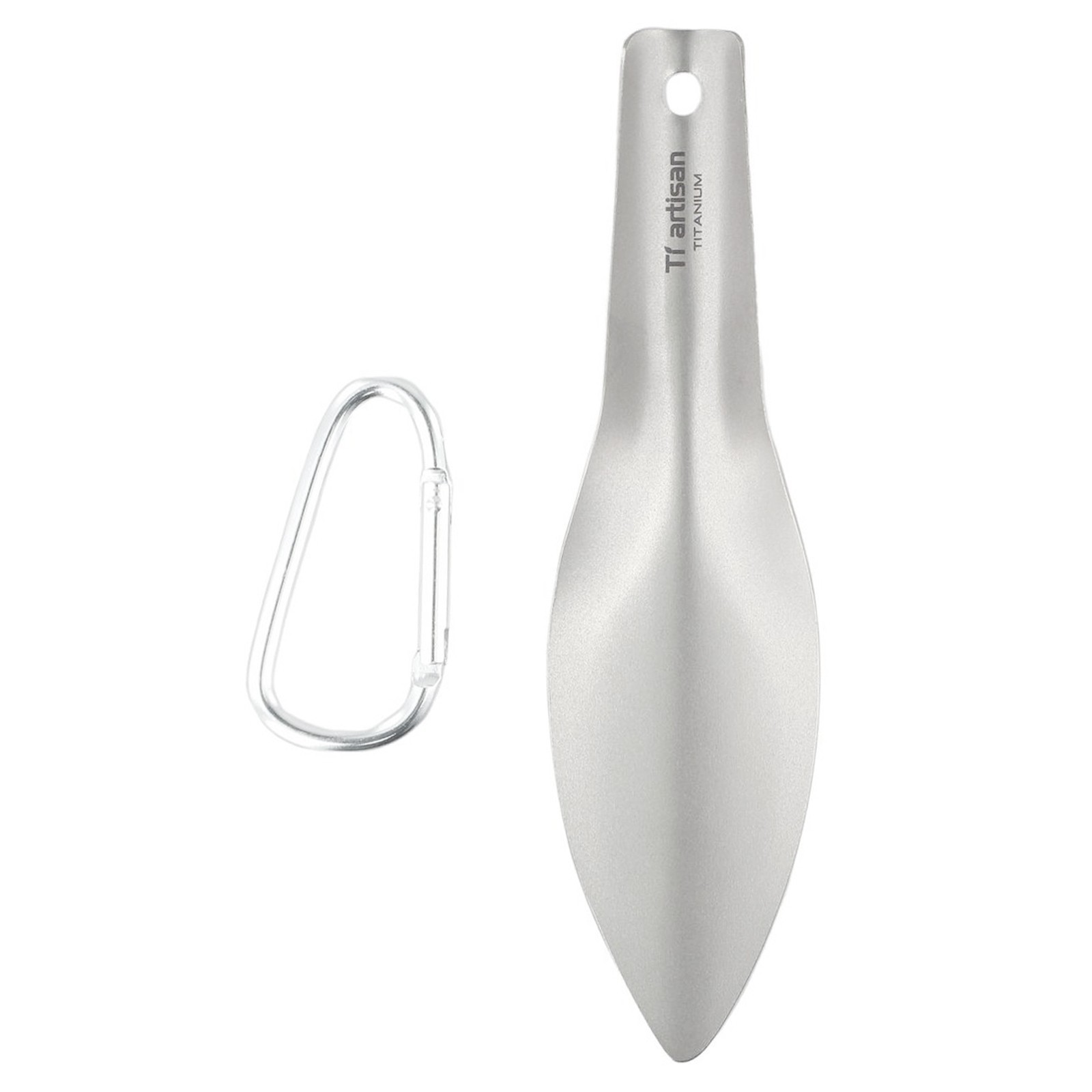 Curved Design Garden Trowel for Easy Digging Camping Hiking 155x40mm 0.8mm